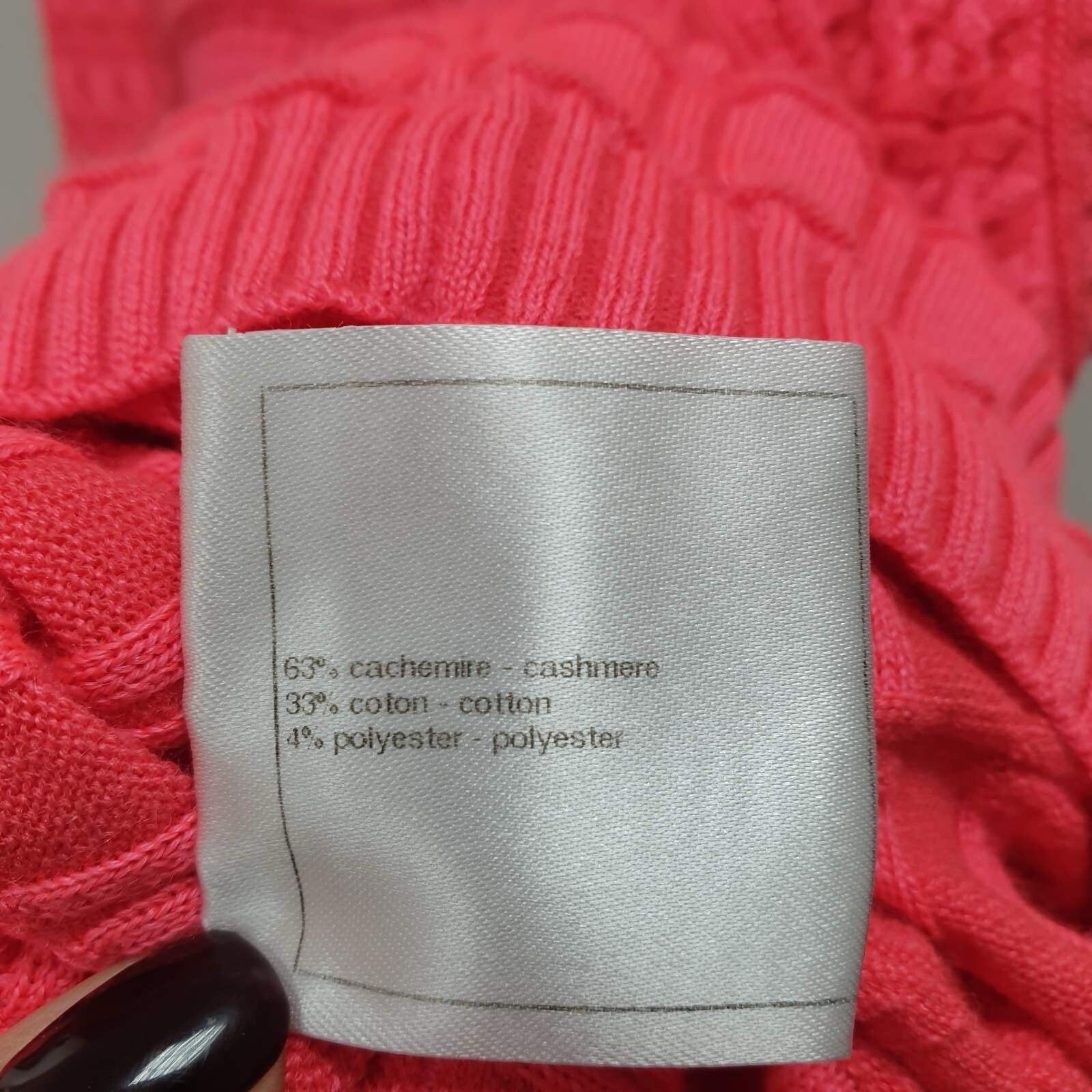 Chanel Chanel Pink Textured Knit Dress Sz.36 Size XS / US 0-2 / IT 36-38 - 4 Thumbnail