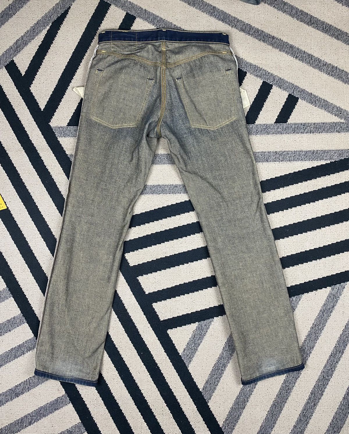 Levi's × Vintage Vintage Levis 502 Selvedge Faded Dirty Jeans Size US 29 - 5 Thumbnail