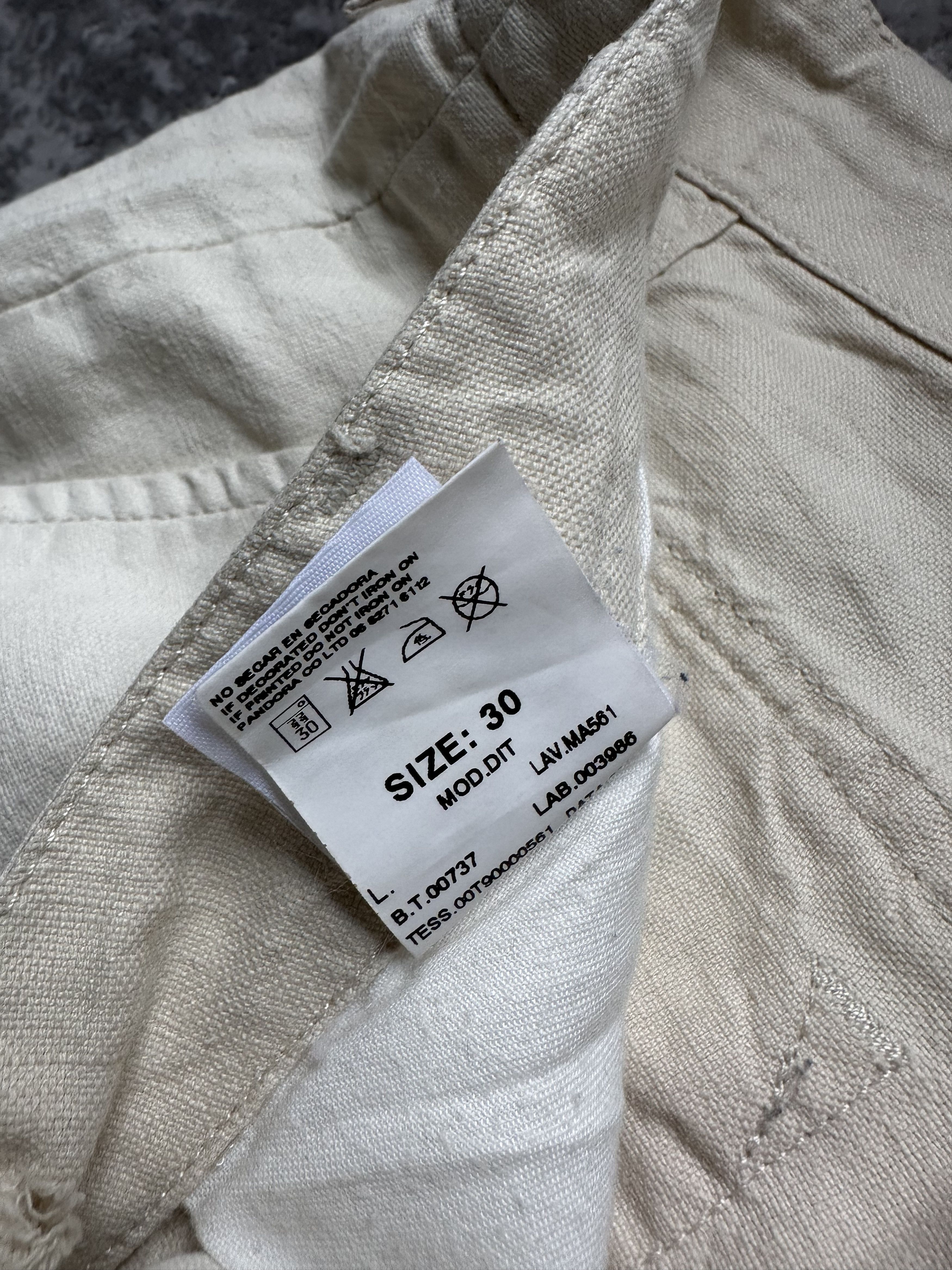 Diesel × Vintage Diesel vintage linen pants Size US 30 / EU 46 - 9 Thumbnail