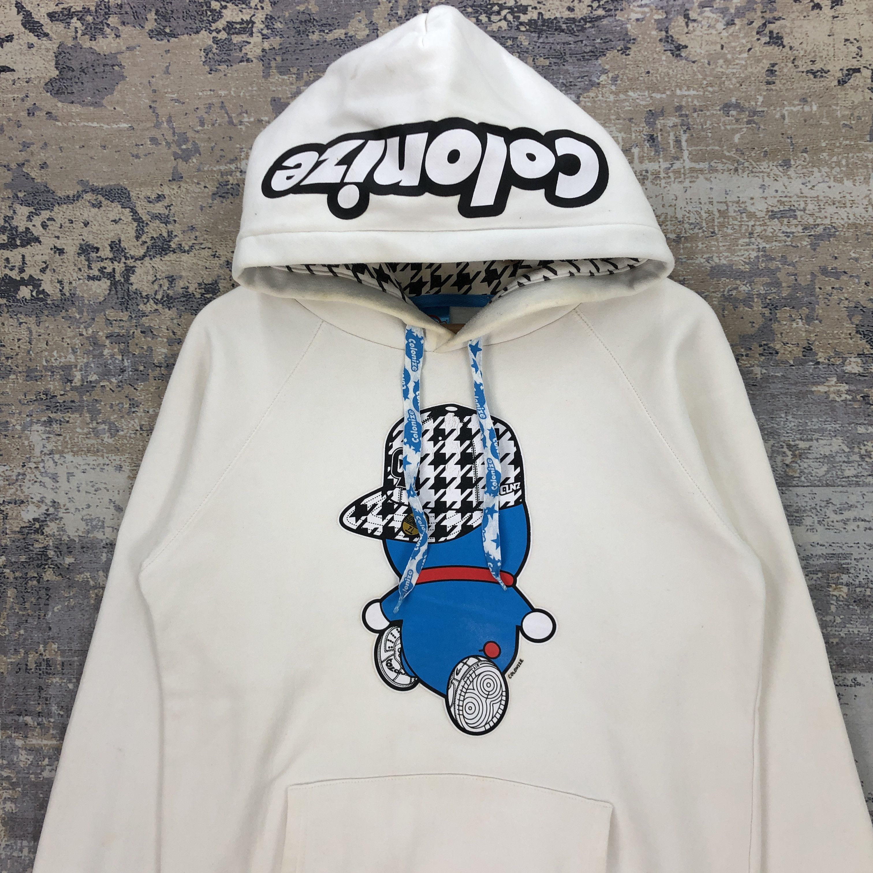 Japanese Brand × Vintage Colonize Sweater Hoodie Colonize Japanese Sweatshirt Hooded Size US M / EU 48-50 / 2 - 4 Thumbnail