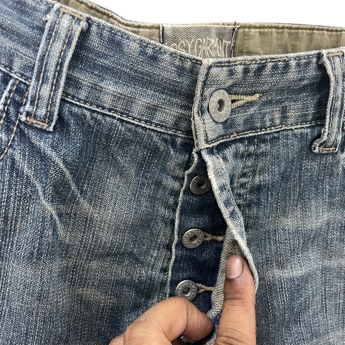 Stussy Stussy Denim Skirt Size 32" / US 10 / IT 46 - 2 Thumbnail