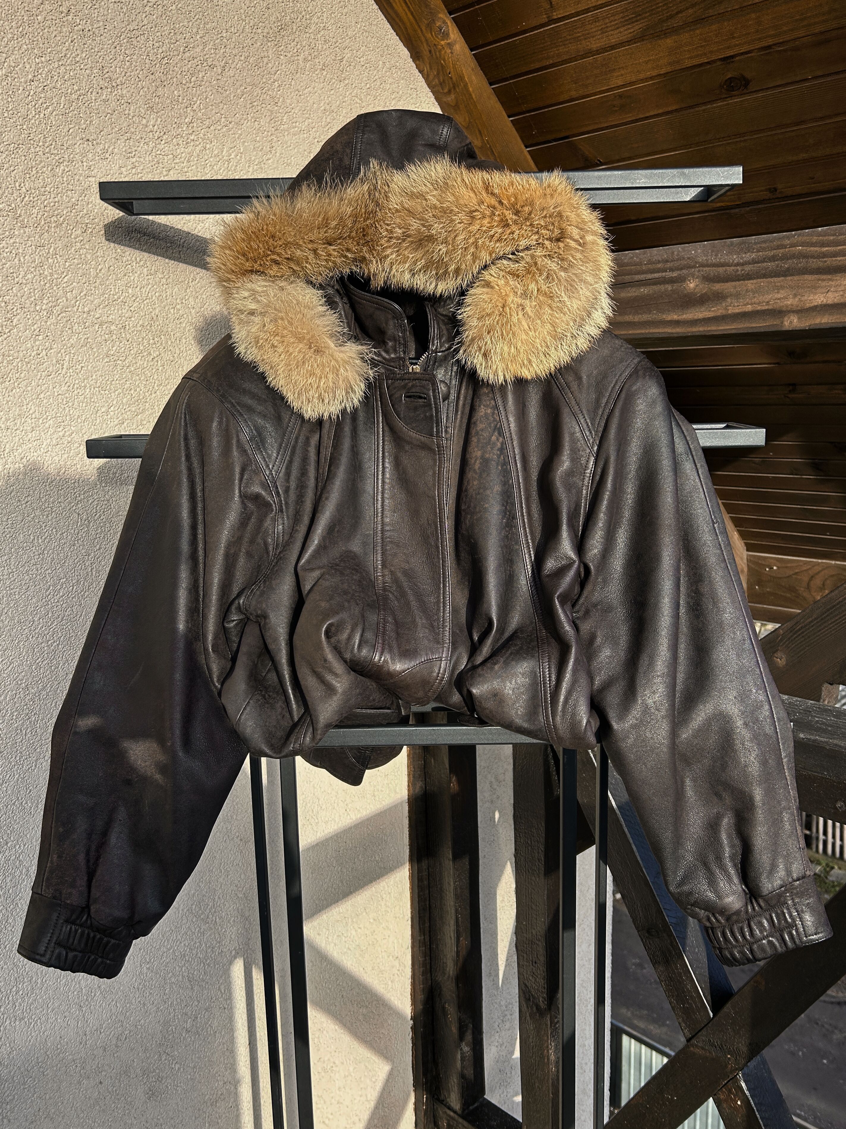 90s hysteric glamour crazy fur jacket