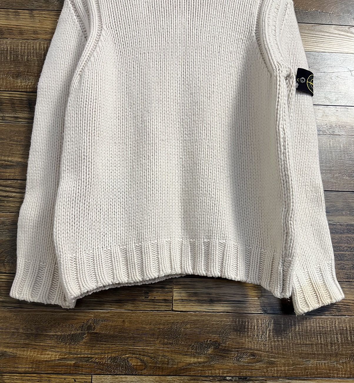 Stone Island STONE ISLAND Vintage Wool Knit Sweater Crew Neck Size US XL / EU 56 / 4 - 7 Thumbnail