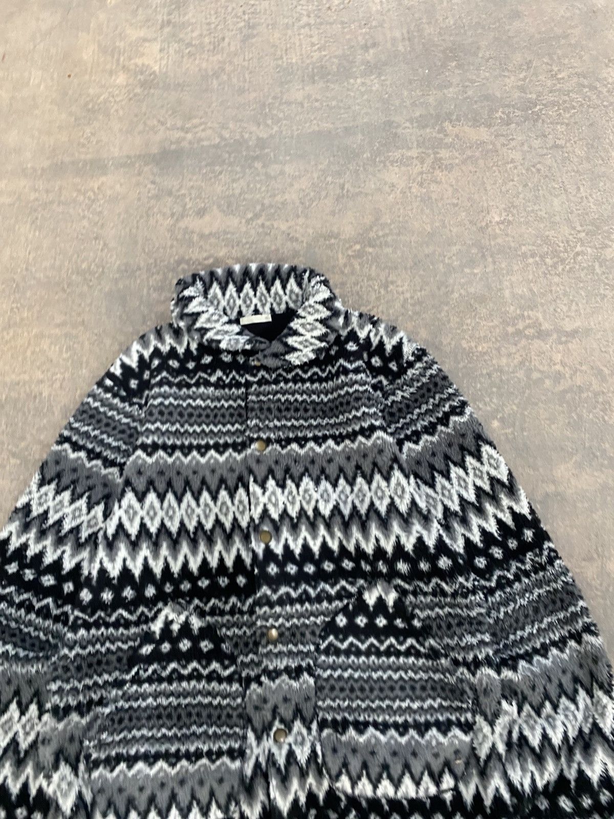 Japanese Brand GU Fleece Navajo Coach Jacket Size US L / EU 52-54 / 3 - 5 Thumbnail