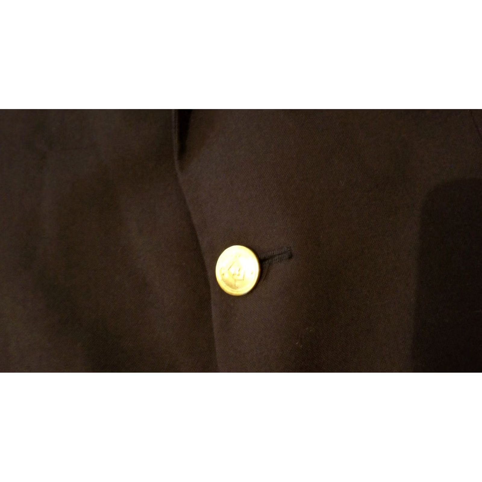 Polo Ralph Lauren Polo Ralph Lauren University Jacket Blazer 42R Navy Blue Wool Mens Size US XL / EU 56 / 4 - 3 Thumbnail