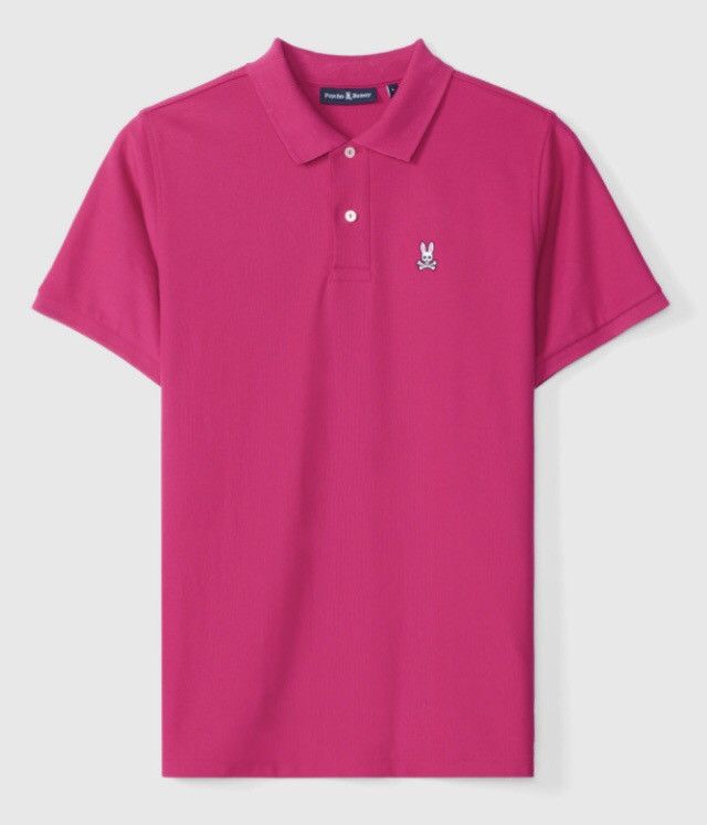 Psycho Bunny Psycho bunny wild berry Pima cotton classic polo 8 (XXL) Size US XXL / EU 58 / 5 - 10 Thumbnail