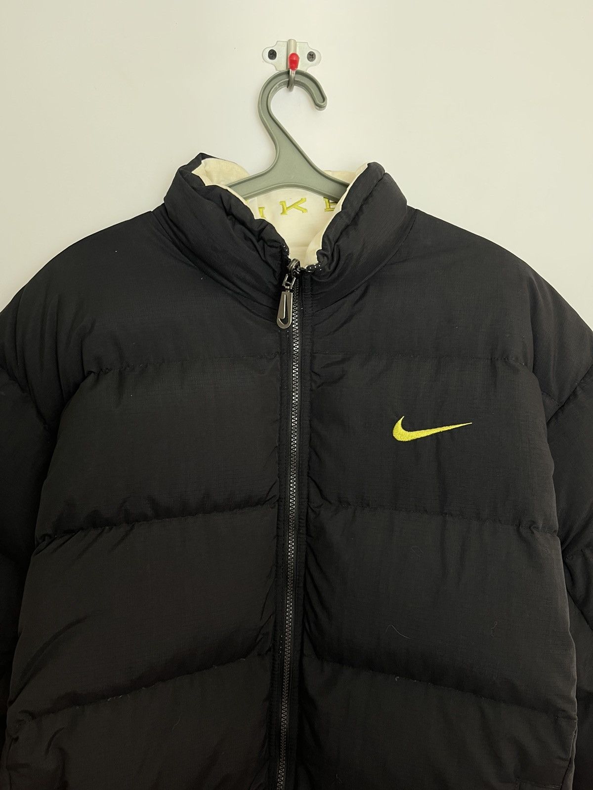 Nike × Vintage Nike vintage two side puffer reversible down jacket rare Y2K Size US L / EU 52-54 / 3 - 7 Thumbnail