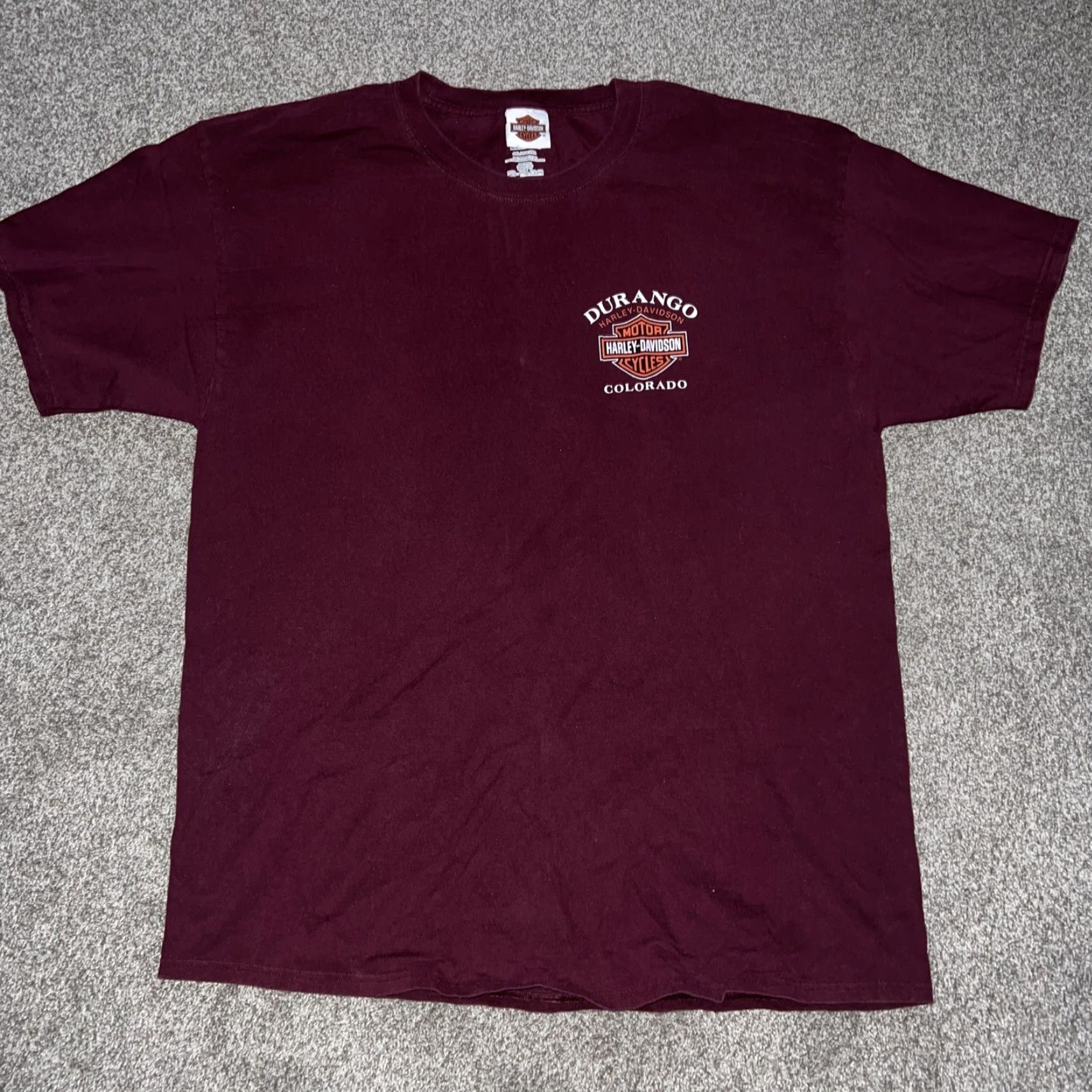 Harley Davidson Harley-Davidson Red Graphic T-Shirt Mens 2XL Red Harley-Davidson Shirt Mens 2XL Size US XXL / EU 58 / 5 - 2 Thumbnail