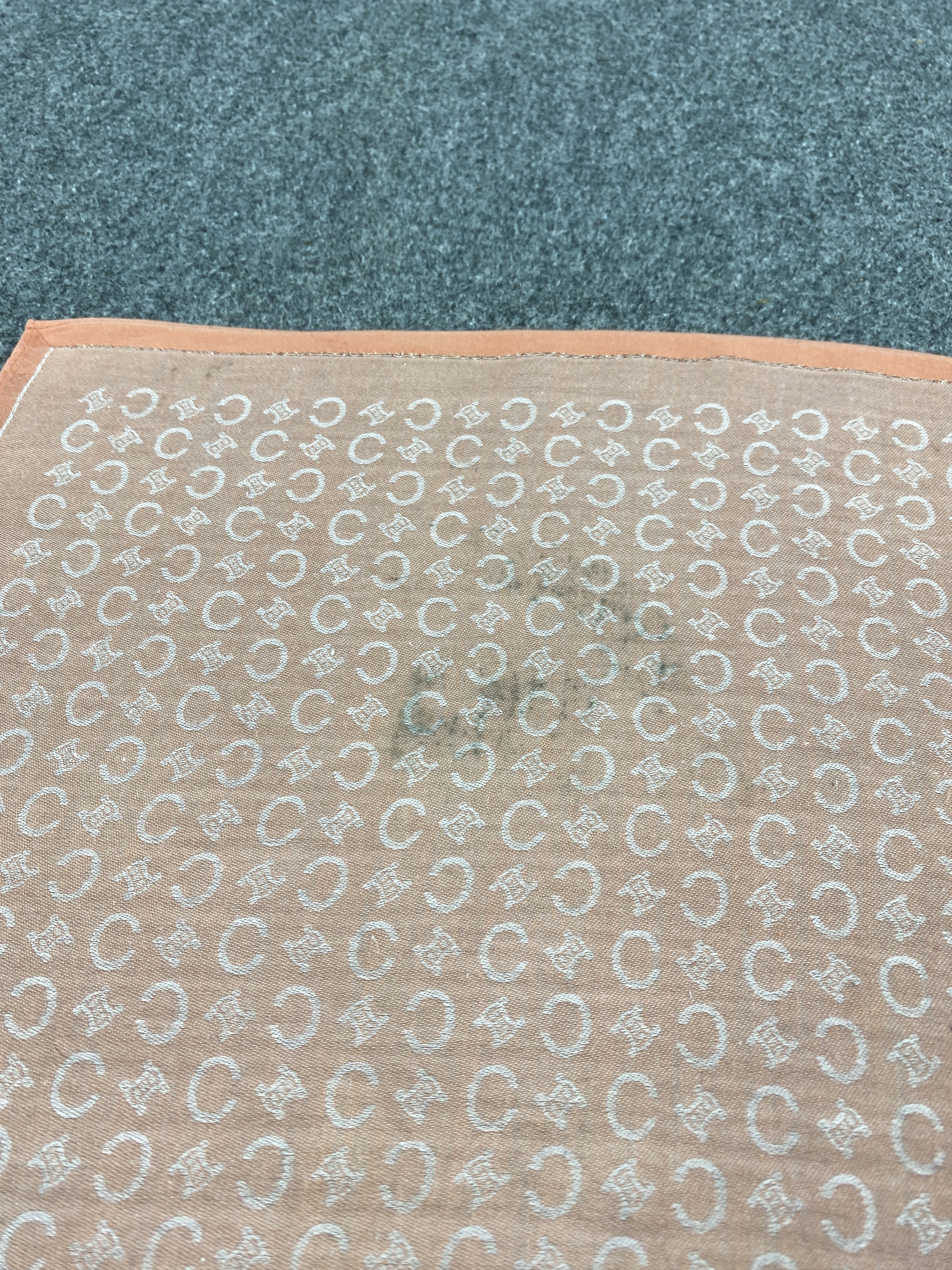 Celine Vintage Celine Handkerchief / Neckerchief KT0295 Size ONE SIZE - 7 Thumbnail