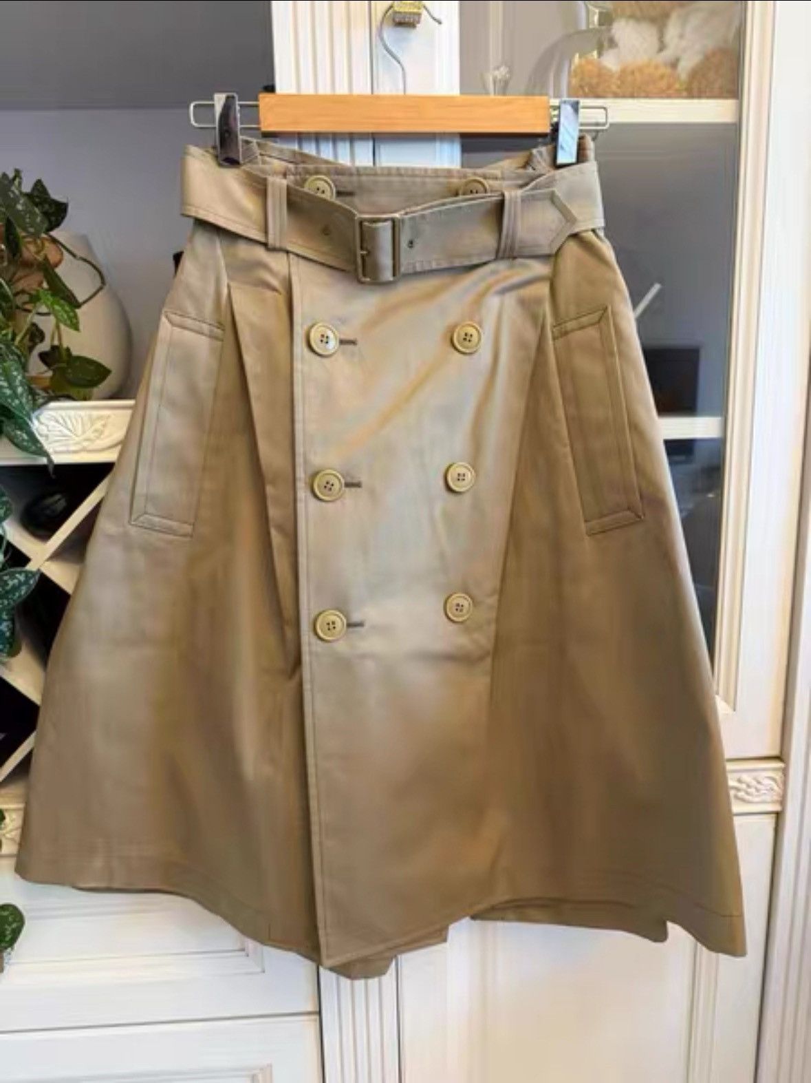 Junya Watanabe Junya Watanabe Trench Skirt Size 26" / US 2 / IT 38 - 2 Thumbnail