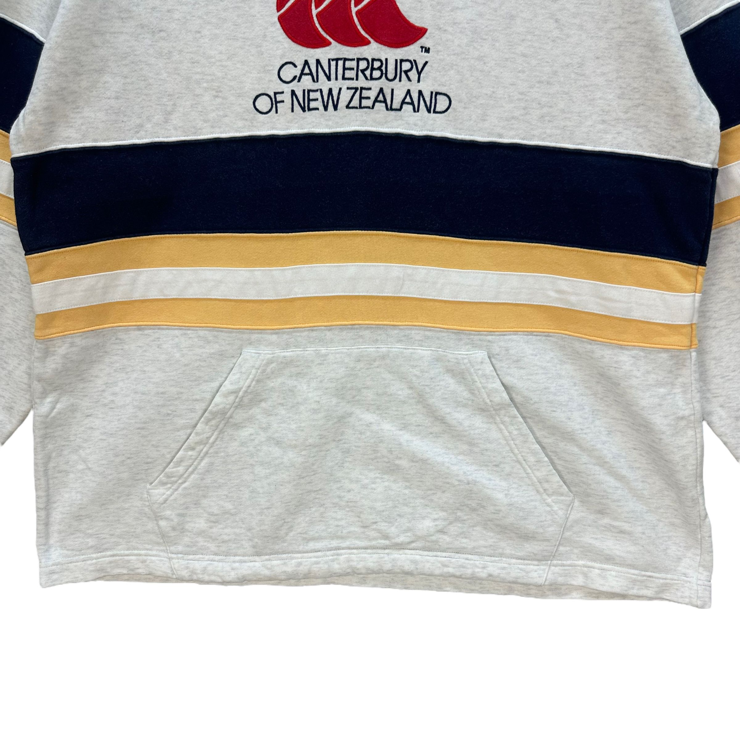 Canterbury of New Zealand CANTERBURY EMBROIDERY BIG LOGO PULLOVER HOODIES #8487-011 Size US L / EU 52-54 / 3 - 3 Thumbnail