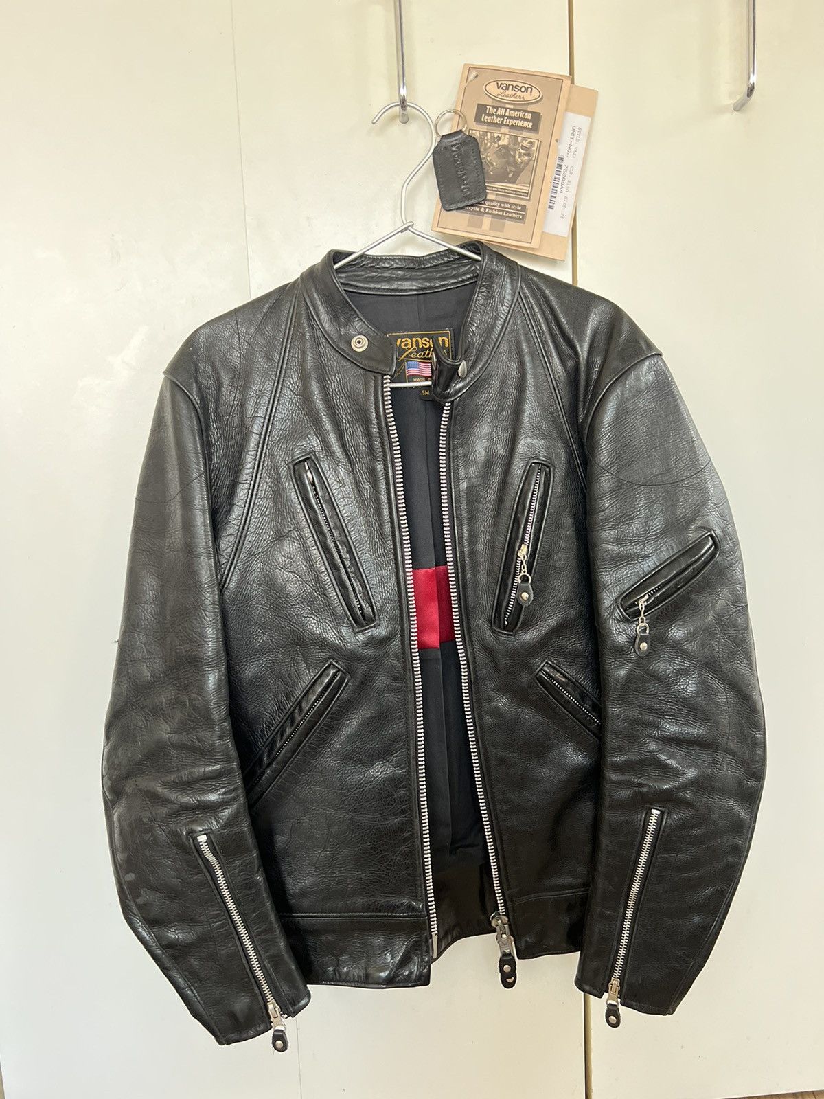 Vanson Leathers Vanson Leather Motorcycle Jacket | Grailed