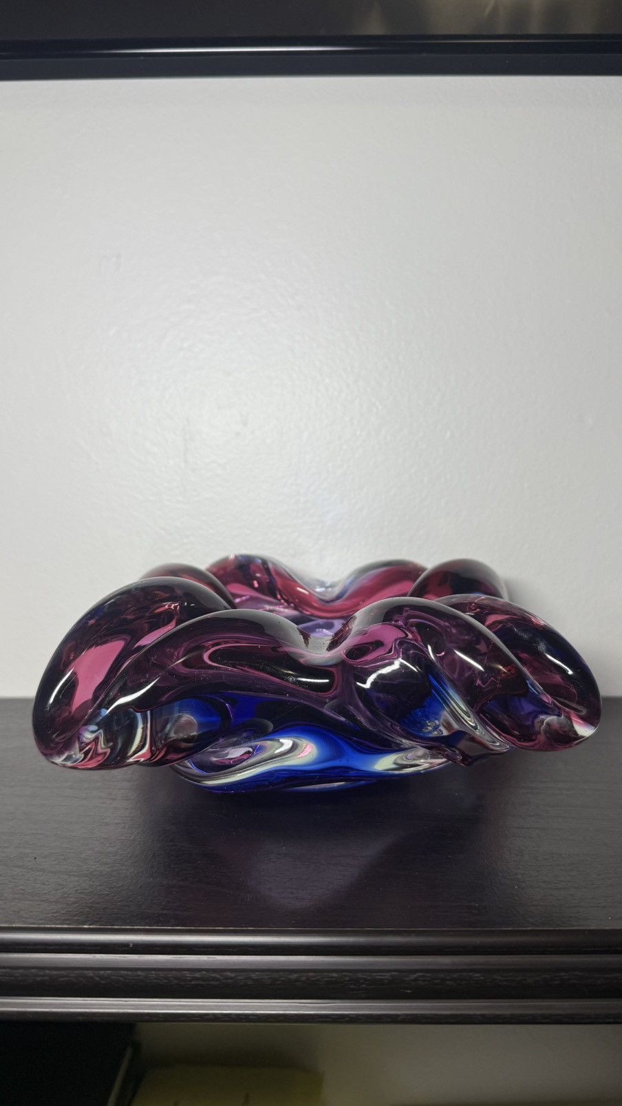 Other Vintage 1990s Glass Ashtray Art Decor MCM Mid Century Murano Size ONE SIZE - 3 Thumbnail