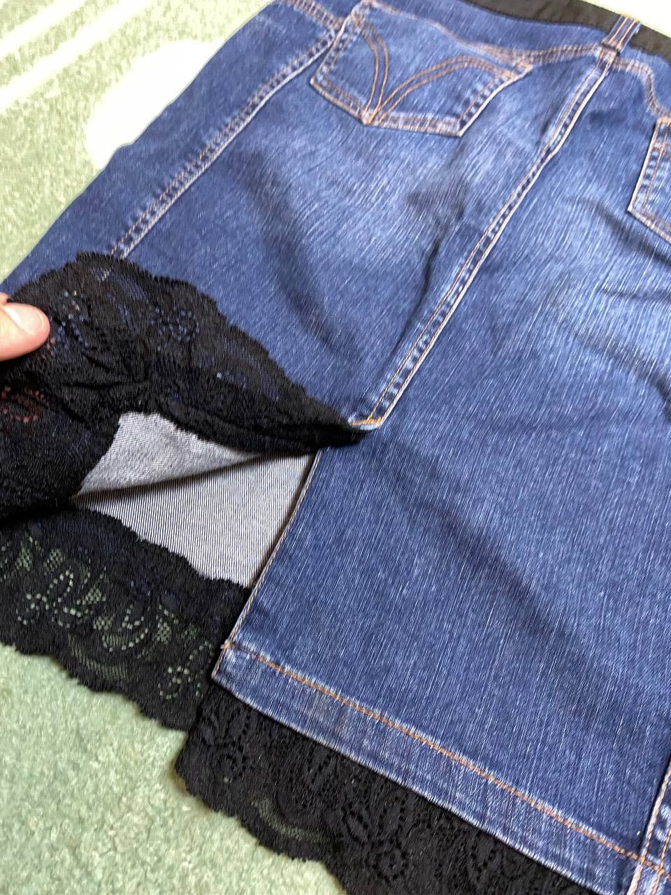 Dolce & Gabbana Vintage Y2K Dolce Gabbana D&G Big Logo Luxury Mini Skirt Size 32" / US 10 / IT 46 - 20 Thumbnail