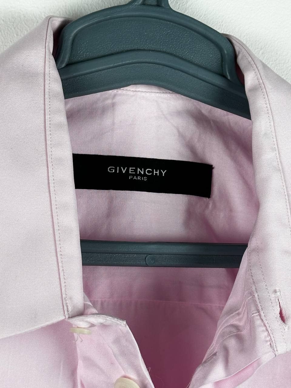 Givenchy Givenchy Luxury Dress Shirt Pink Size US S / EU 44-46 / 1 - 4 Thumbnail