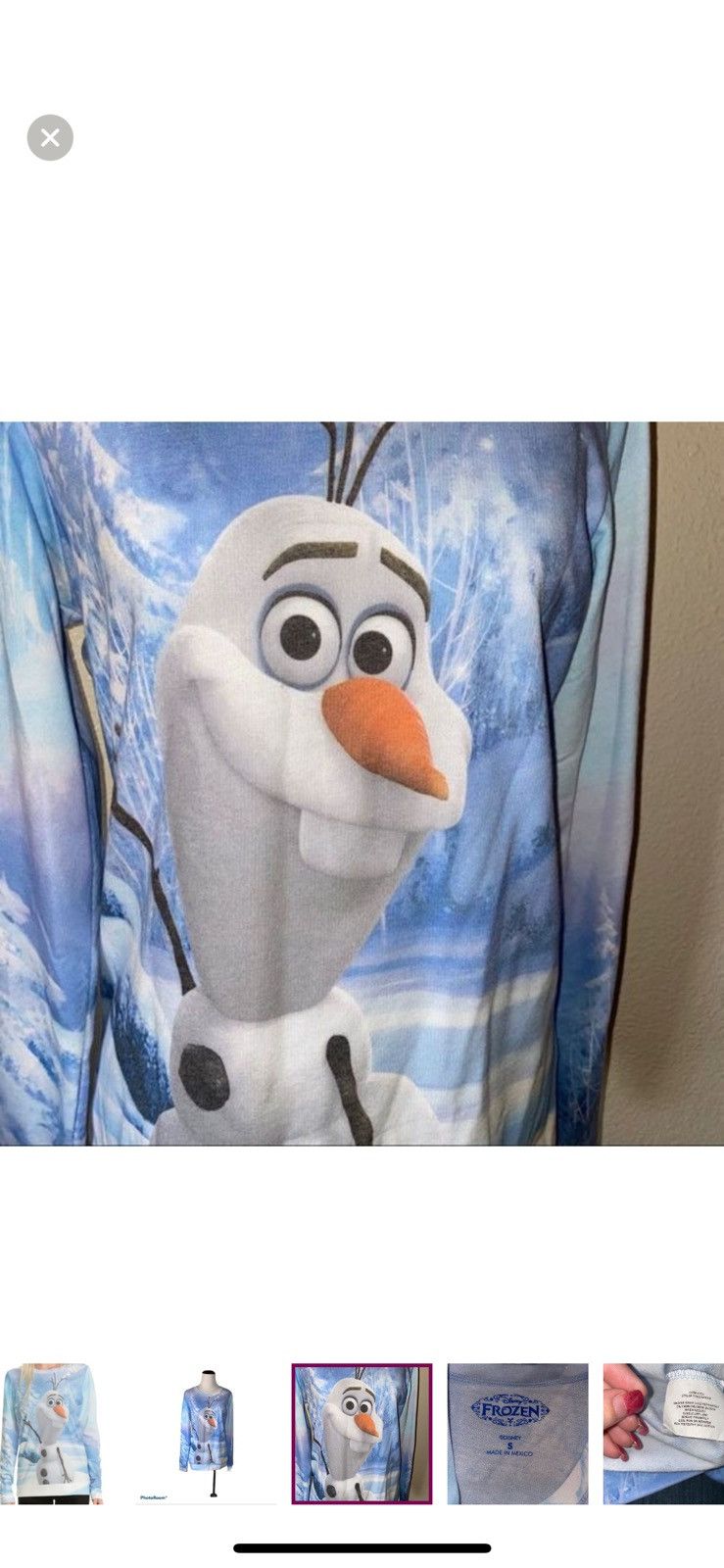Disney Disney frozen Olaf small crewneck sweatshirt Size S / US 4 / IT 40 - 4 Thumbnail
