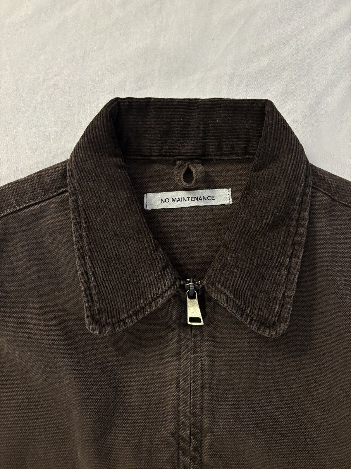 No Maintenance No Maintenance Brown Canvas Mechanic Jacket XS Size US XS / EU 42 / 0 - 2 Thumbnail