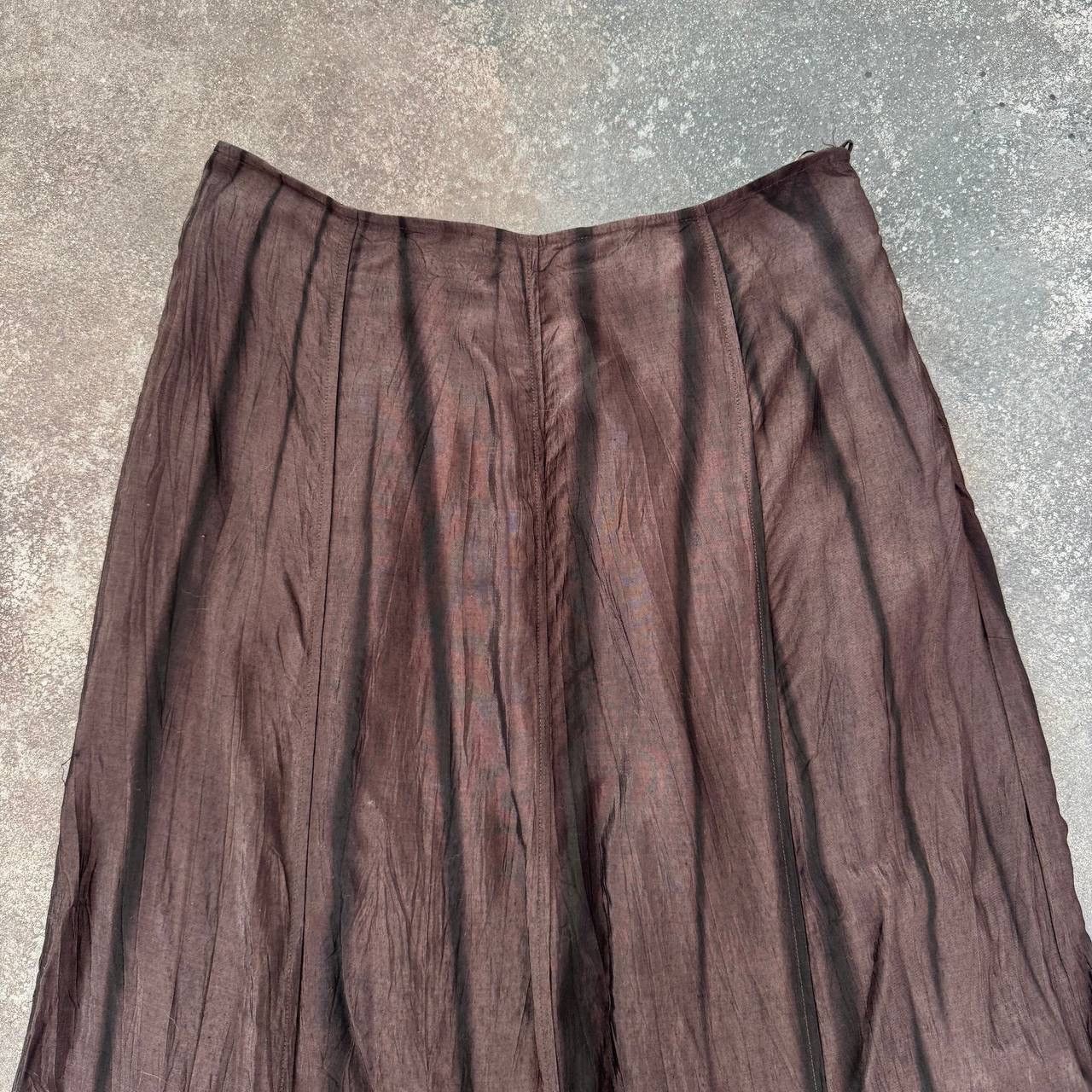 20471120 × Vintage Japanese Style Vintage Retro Maxi Skirt Size 27" / US 4 / IT 40 - 2 Thumbnail
