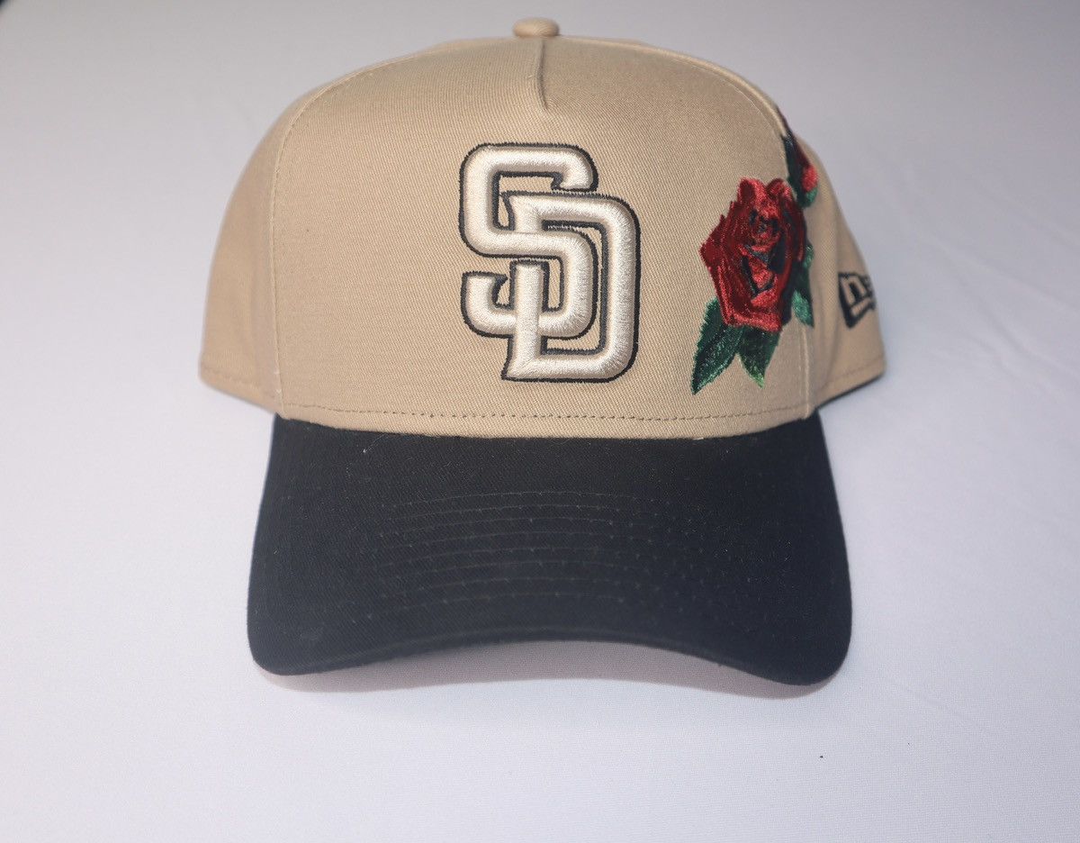 New Era San Diego Padres Roses A-Frame Snapback Hat Size ONE SIZE - 1 Thumbnail