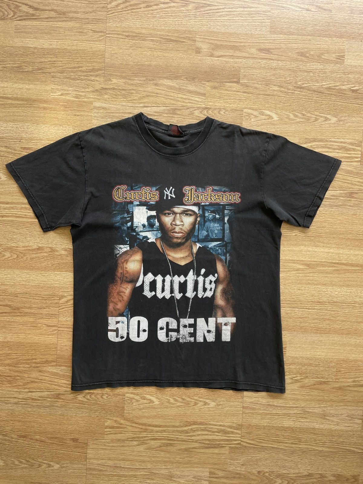 50 Cent × Rap Tees × Vintage 50 cent vintage shirt Size US XL / EU 56 / 4 - 1 Thumbnail