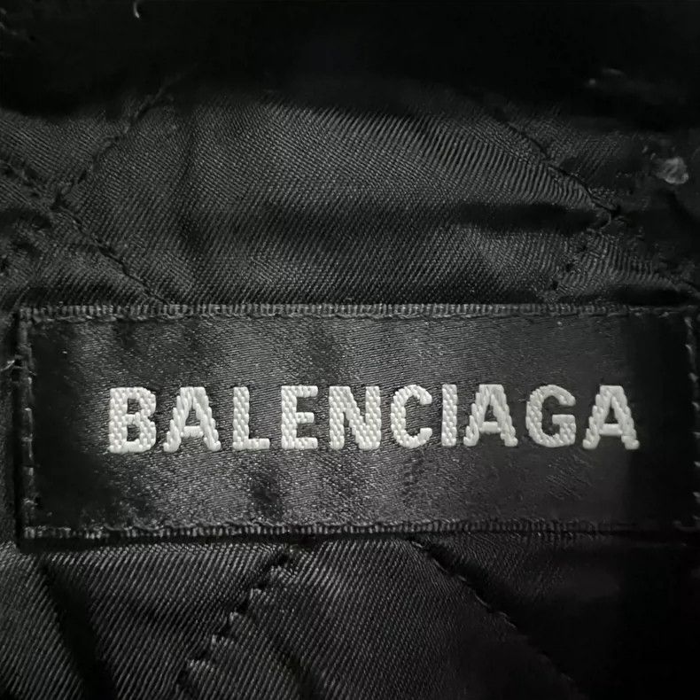 Balenciaga Balenciaga Black Large Logo Zip-up Jacket Size US S / EU 44-46 / 1 - 3 Thumbnail