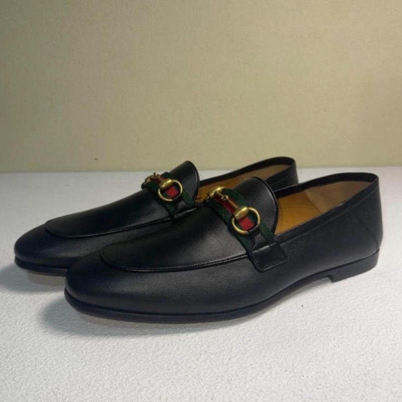 Gucci Gucci Leather Horsebit Loafers for Men - Size US 8.5 / EU 41-42 - 1 Thumbnail