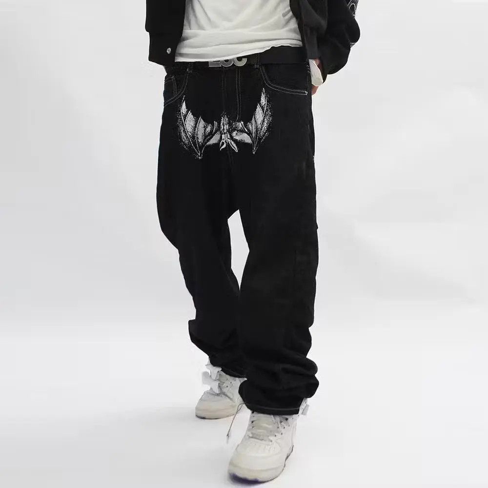 Japanese Brand × Jean FACES Black Painted Carpenter Denim Jeans Size US 32 / EU 48 - 4 Thumbnail