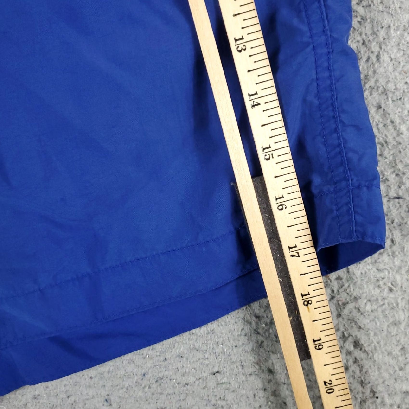 Nautica VINTAGE Nautica Mens Large Blue Beach Surf Board Swim Trunks Size US 33 - 5 Thumbnail