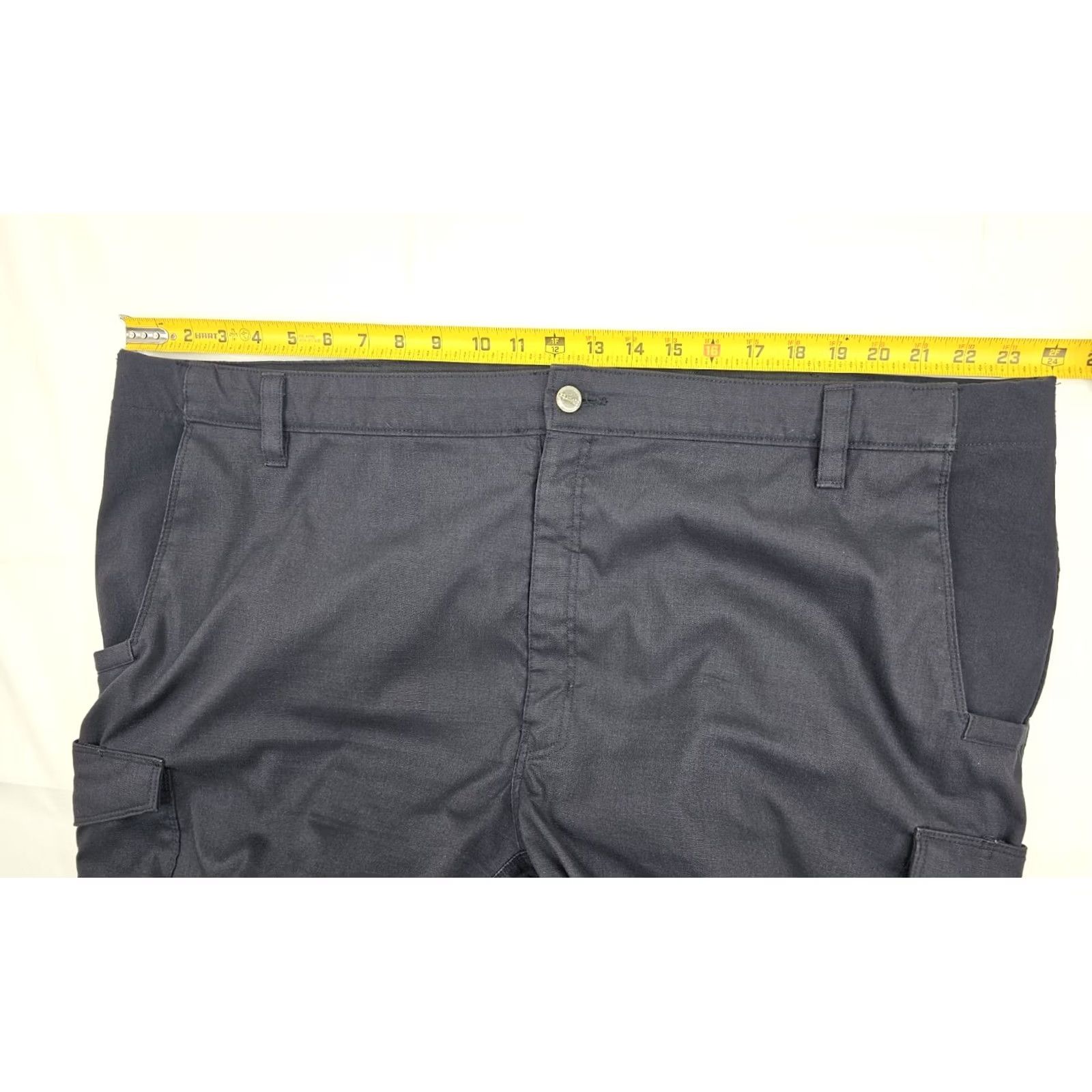 Vintage Vertx Phantom Tactical Cargo Pants Men 48x30 Navy Blue Ripstop Cotton Spandex Straight Leg Cargo Pockets 48 in Inseam 30 in Regular Fit Vintage No Size US 32 / EU 48 - 5 Thumbnail