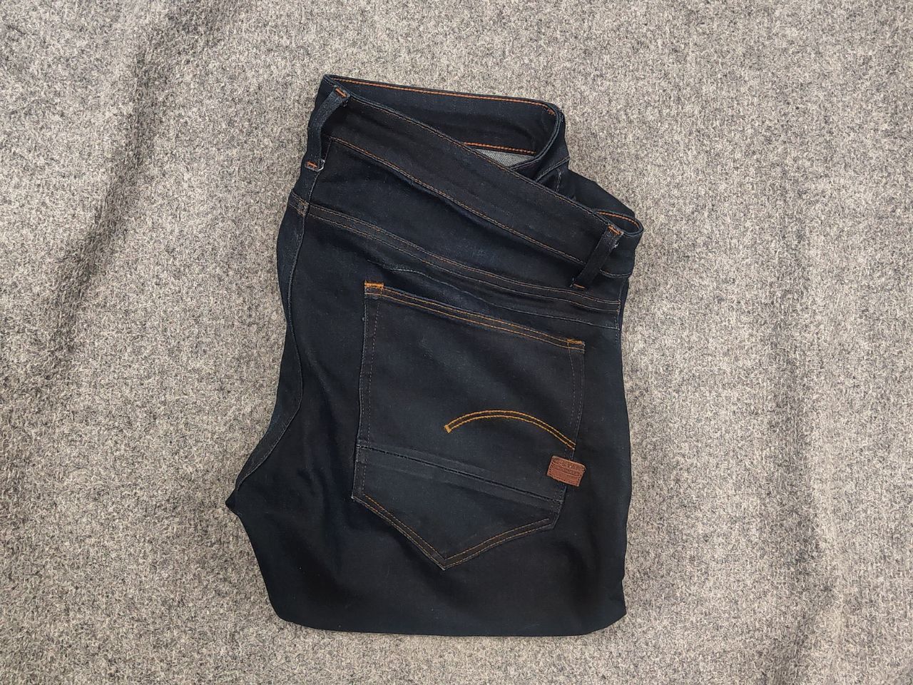 G-Star G Star d-staq slim Dark Wax Black Denim jeans Vintage LGB Size US 36 / EU 52 - 1 Thumbnail