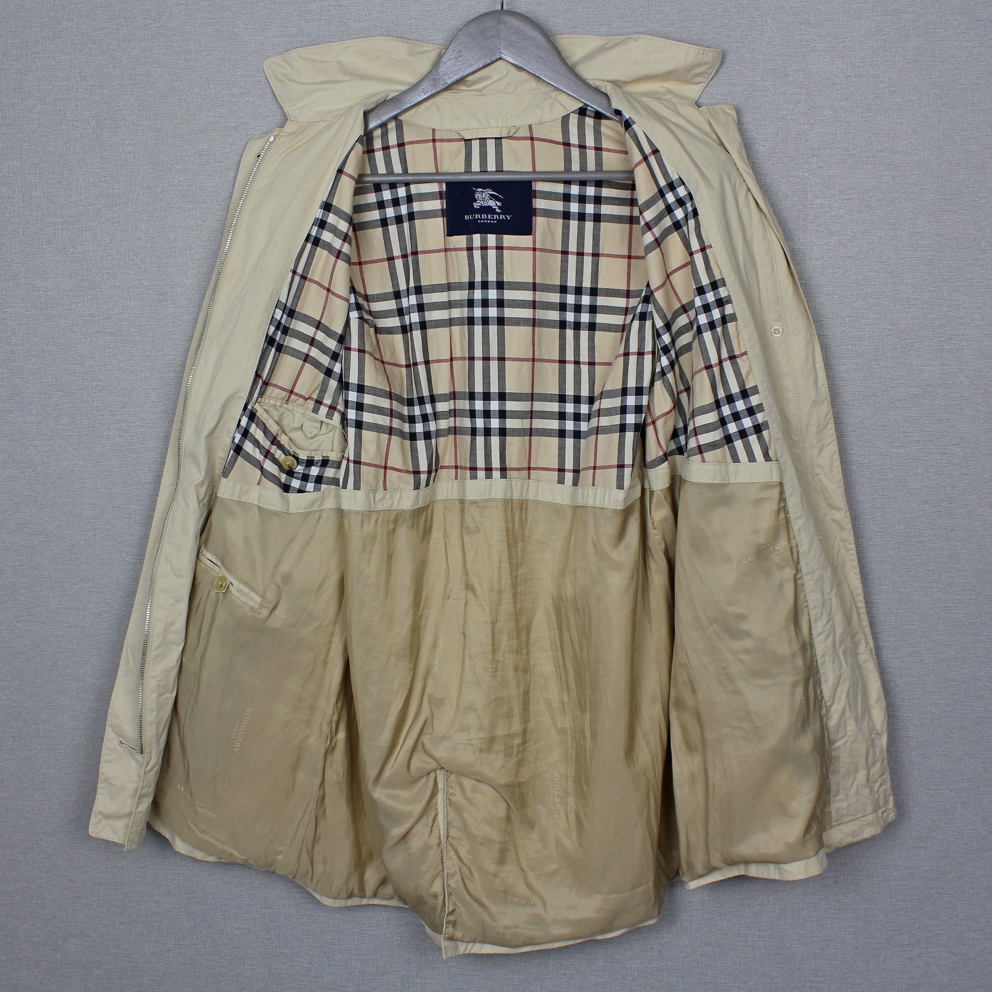 Burberry Burberry London Womens Trench Jacket Beige Size M / US 6-8 / IT 42-44 - 5 Thumbnail