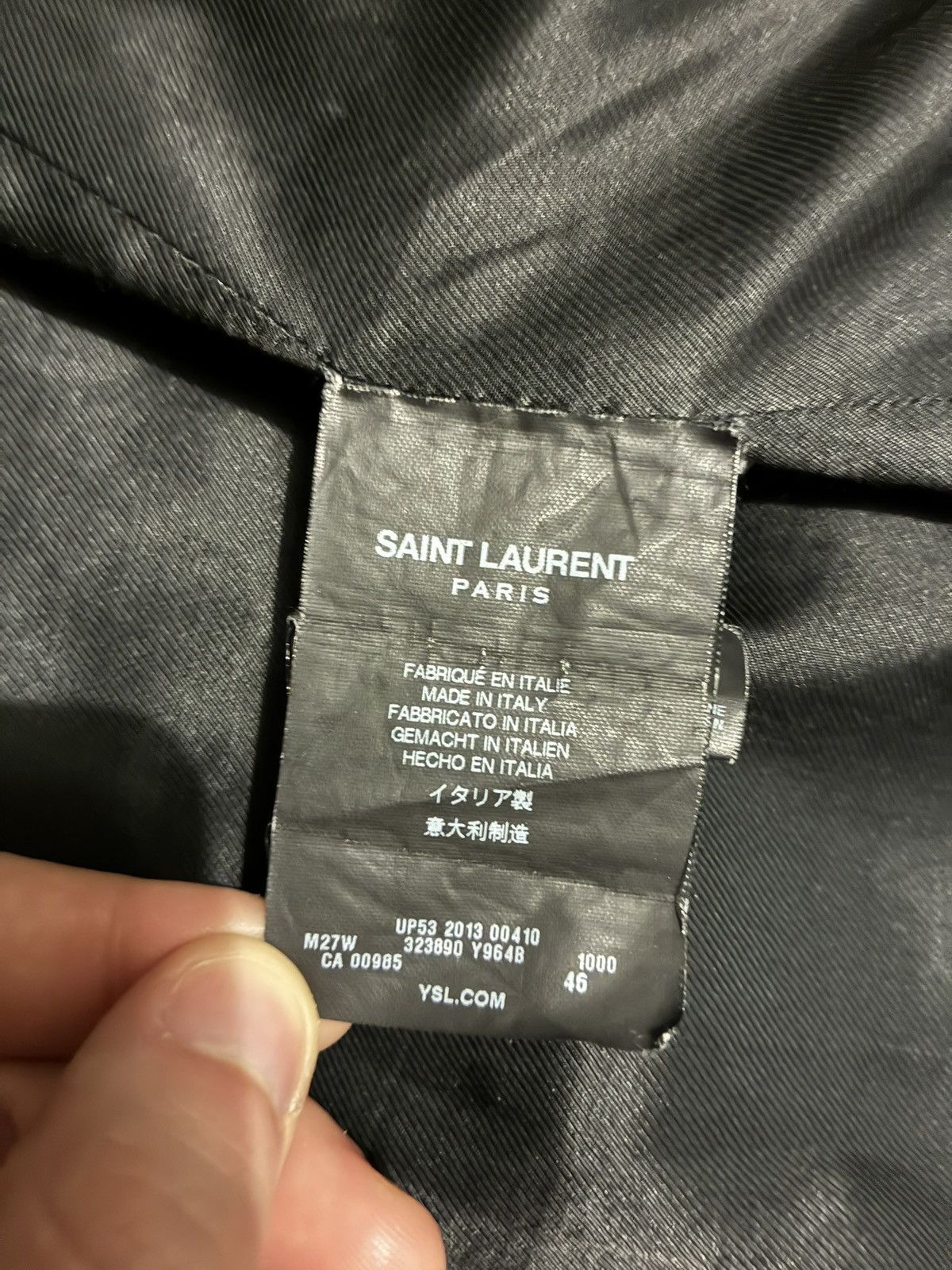 Saint Laurent Paris Saint laurent wool peacoat Size US S / EU 44-46 / 1 - 5 Thumbnail