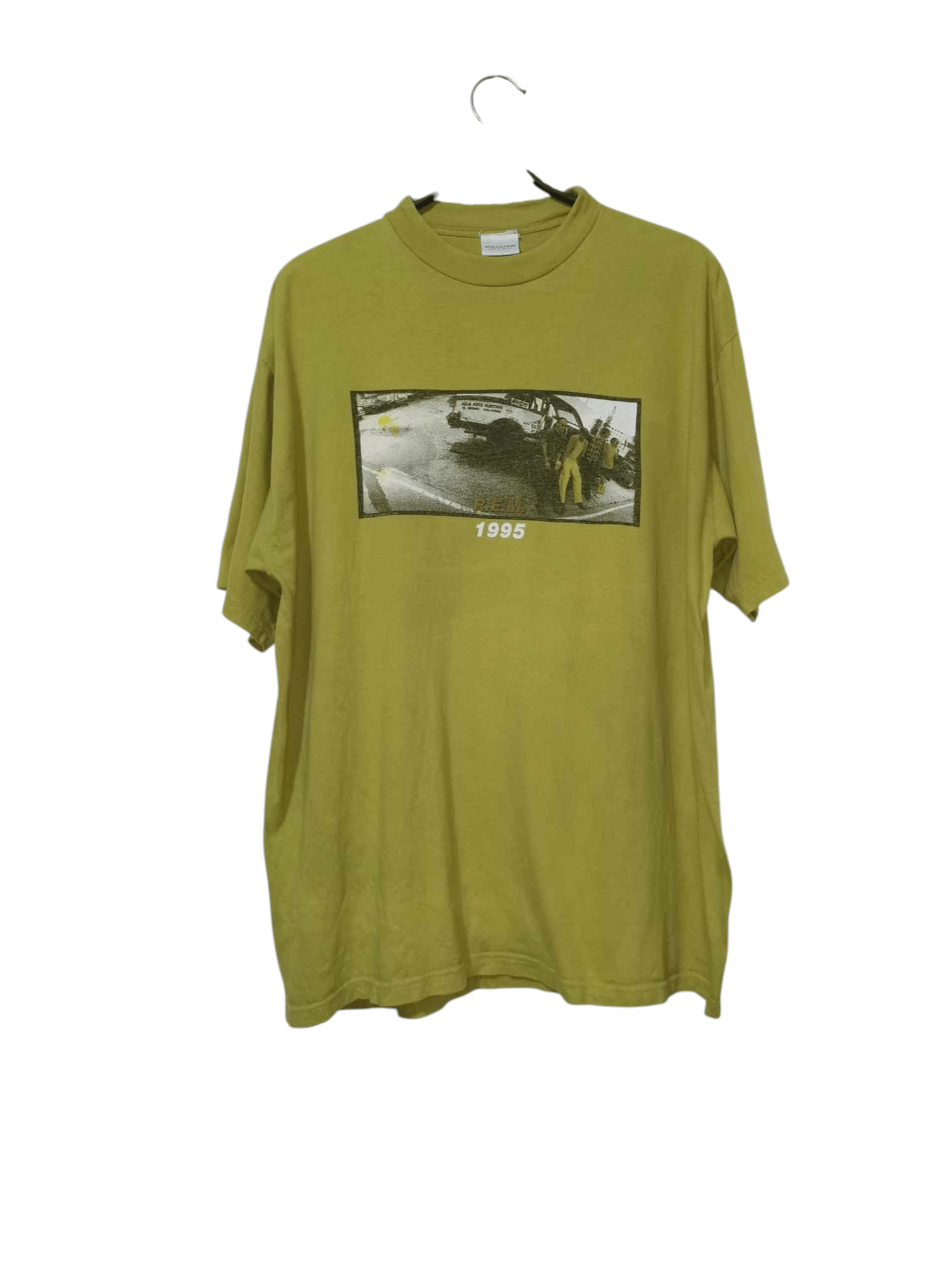 Vintage Rem 1995 world tour vintage shirt Size US L / EU 52-54 / 3 - 1 Thumbnail