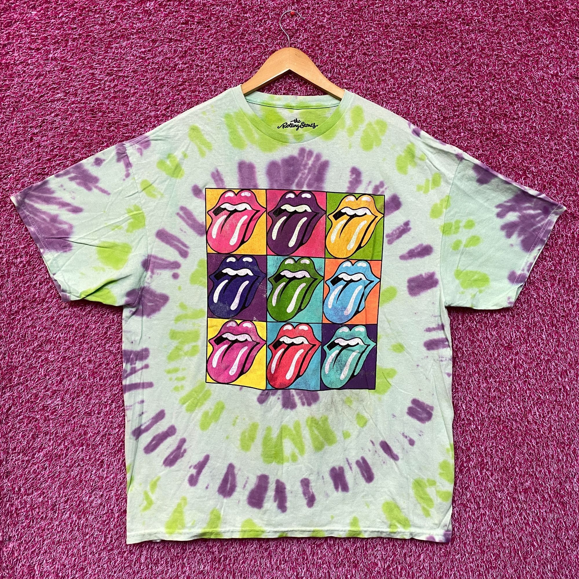 The Rolling Stones The Rolling Stones Hot Lips Pop Art Rock Tie Dye XL Size US XL / EU 56 / 4 - 1 Thumbnail
