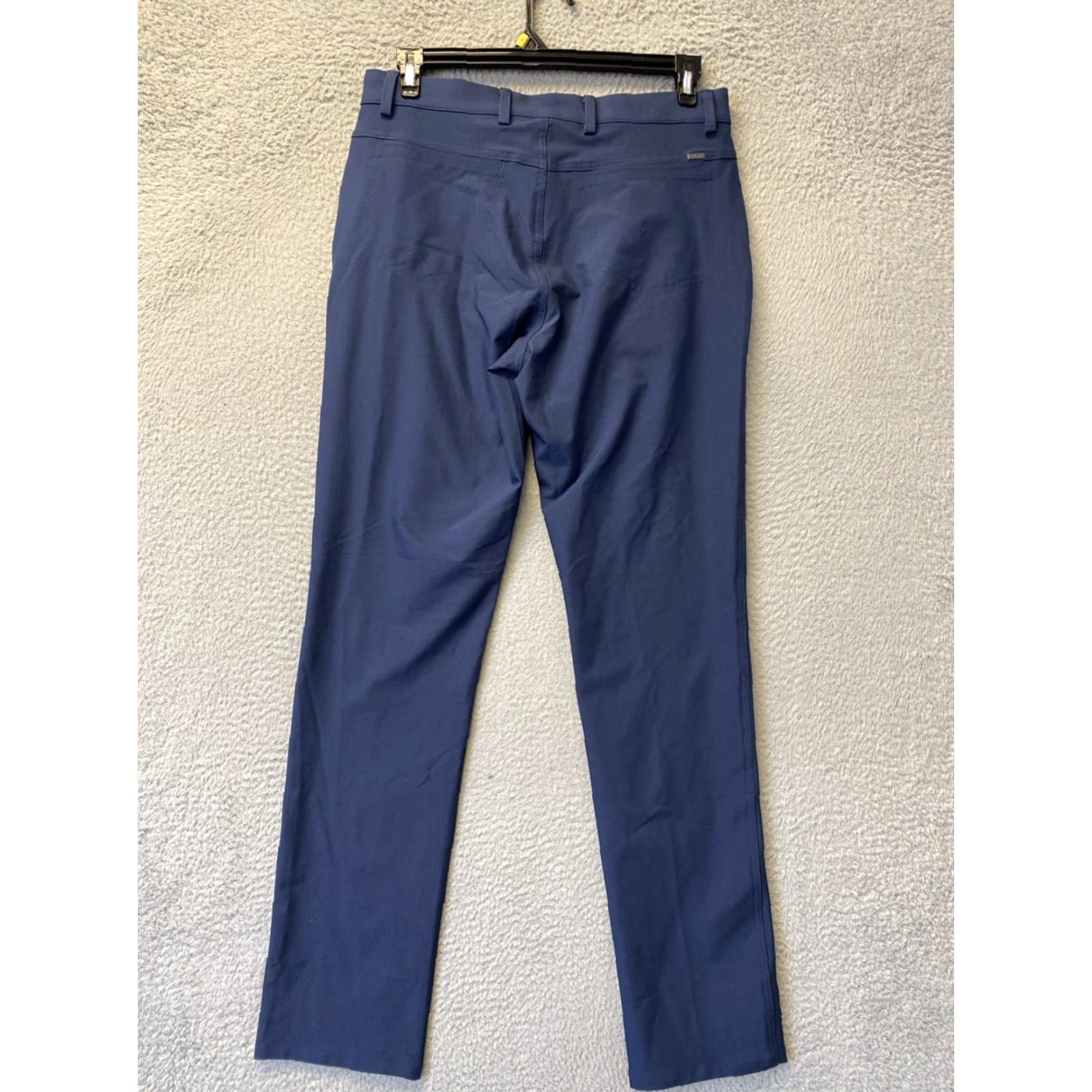 Vintage GREG NORMAN Men's Performance Dress Pants 32X34 Navy Stretch Classic Fit Size US 32 / EU 48 - 7 Thumbnail