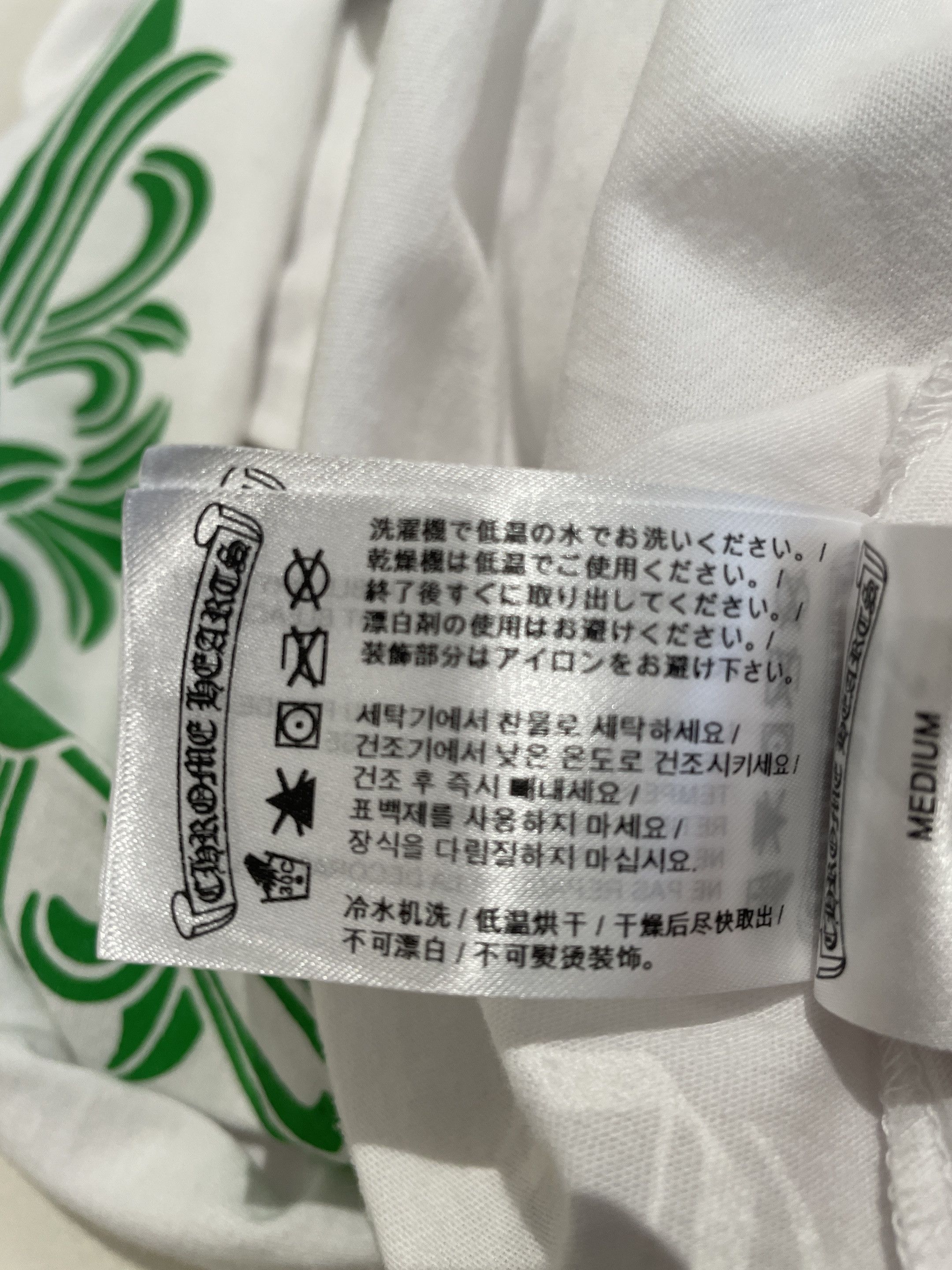 Chrome Hearts Chrome Hearts LA Exclusive Dagger Logo Long Sleeve Tshirt Size US M / EU 48-50 / 2 - 11 Thumbnail