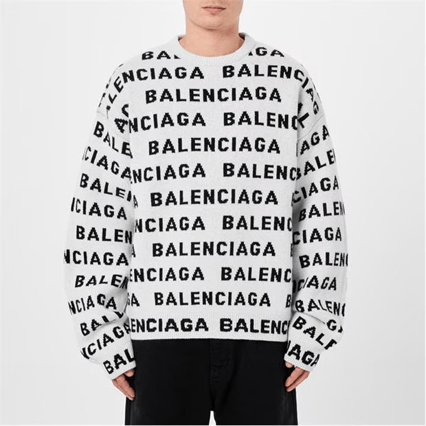 All-Over Logo Sweater