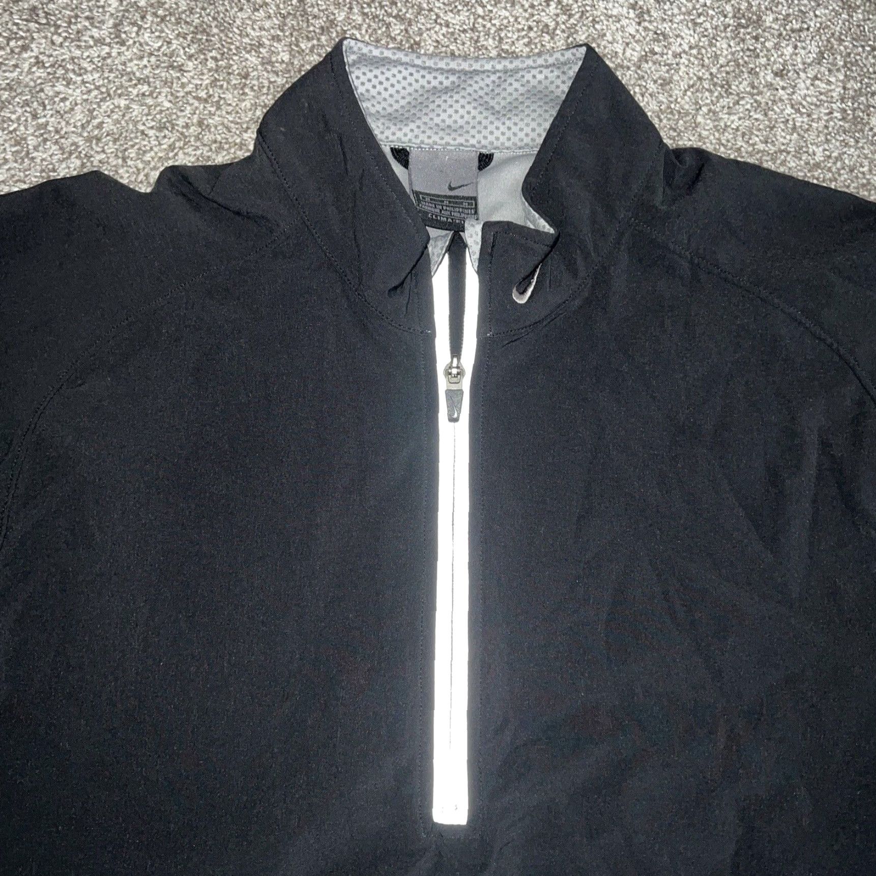 Nike Nike Mens Pullover Half Zip Black Medium Size US M / EU 48-50 / 2 - 2 Thumbnail