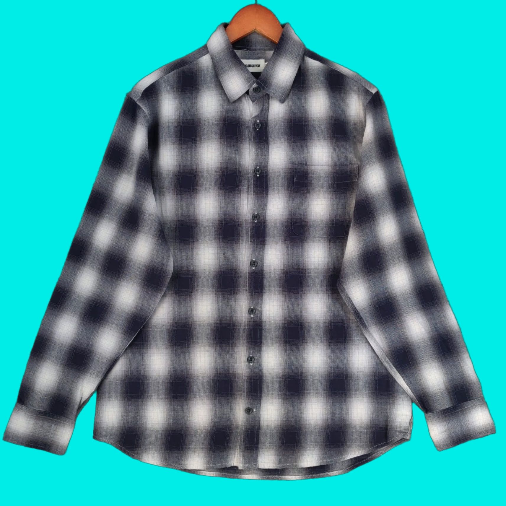 Taylor Stitch Taylor Stitch The Ledge Shirt Mens 40 Medium Ledge Plaid Flannel Long Sleeve Button Pocket Shirt Mens M Plaid Multicolor Cotton Casual Travel 90s? Size US M / EU 48-50 / 2 - 1 Thumbnail