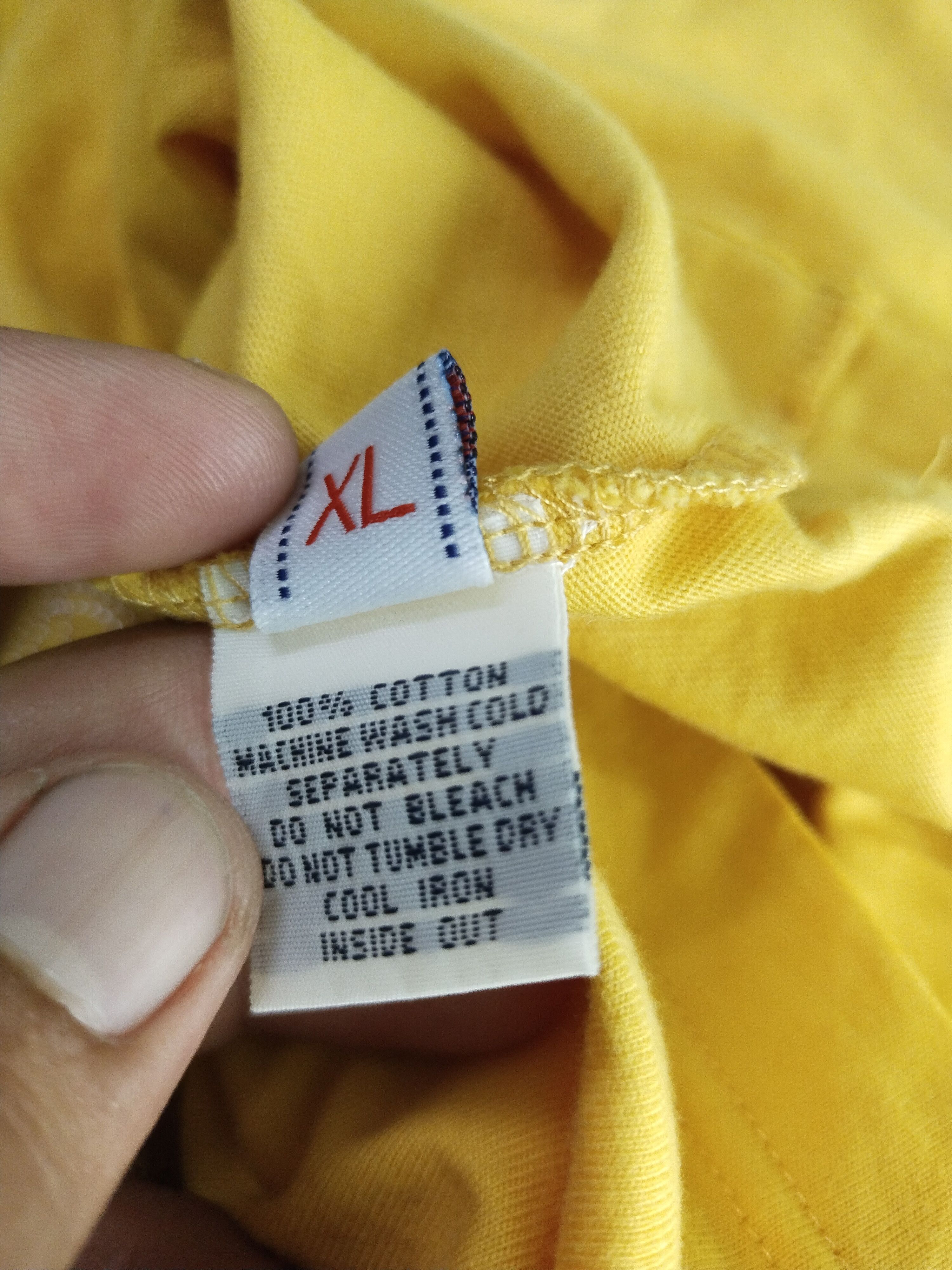 Evisu Vintage Evisu Embroidery Yellow Shirt Tee Size US M / EU 48-50 / 2 - 12 Thumbnail