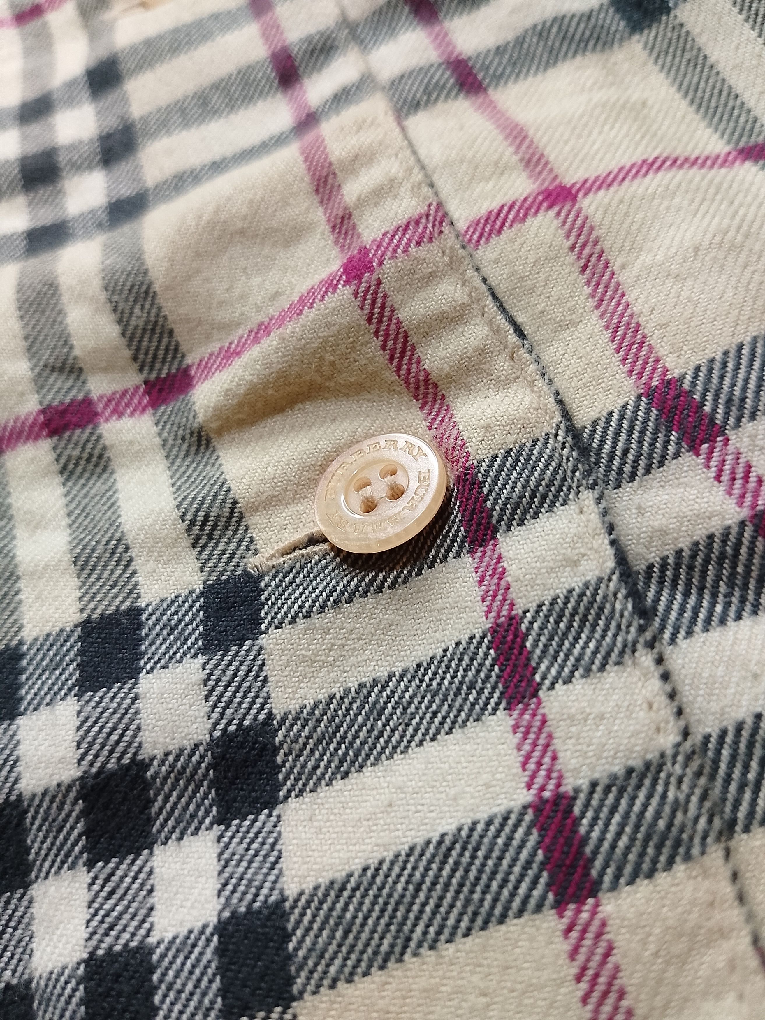 Burberry × Vintage Vintage Burberry London Nova Check Shirt Size US M / EU 48-50 / 2 - 5 Thumbnail