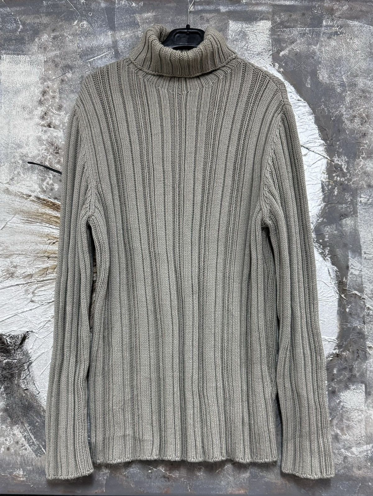 Hermes Hermes Sweater Turtleneck Cable Knitted Pullover Size US L / EU 52-54 / 3 - 1 Thumbnail