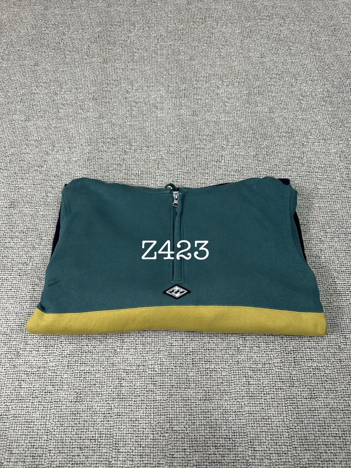 Billabong Y2k Billabong Half Zipper Color Block Hoodie Z423 Size US M / EU 48-50 / 2 - 16 Thumbnail