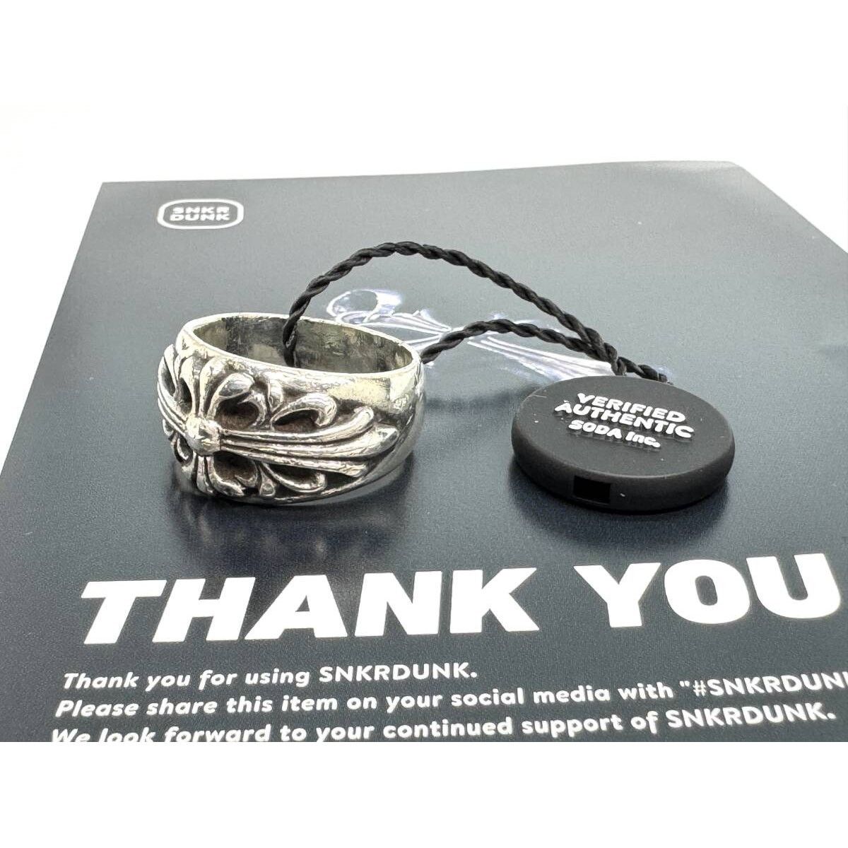 Chrome Hearts Chrome Hearts Floral Cross Ring SV925 Silver Size ONE SIZE - 7 Thumbnail