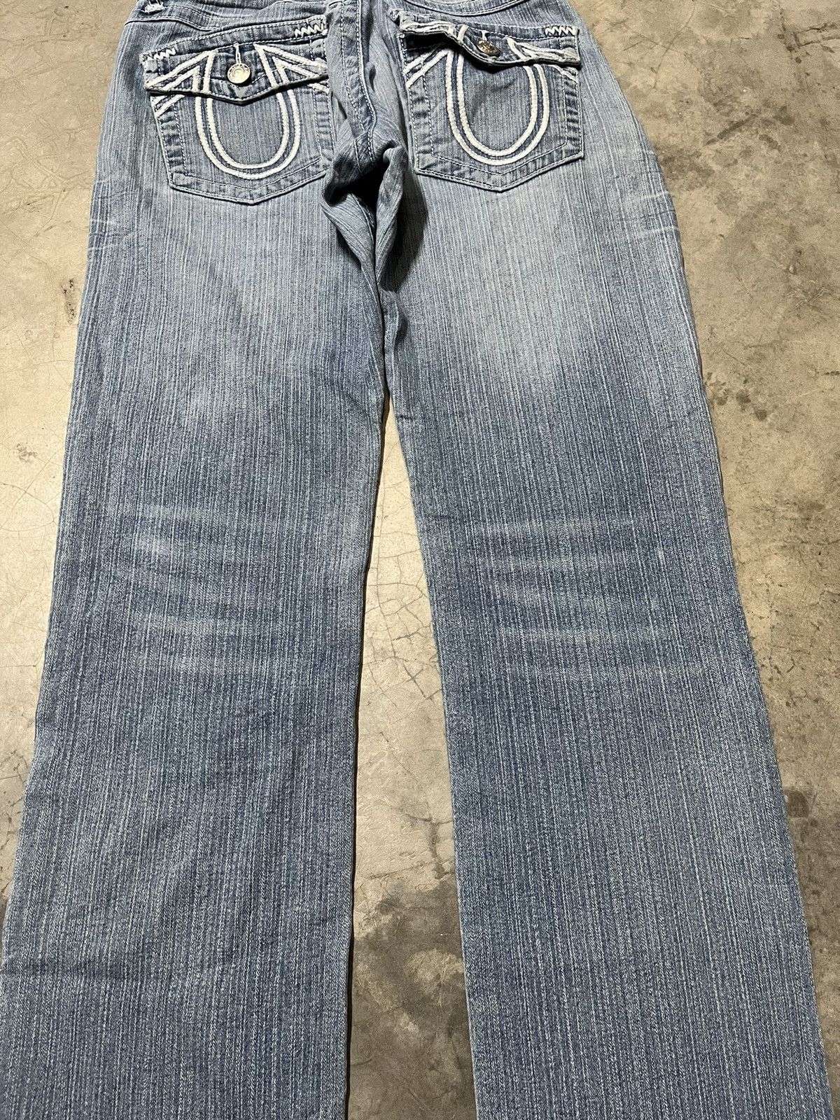 True Religion Vintage True religion faded blue section Joey low rise denim Size US 30 / EU 46 - 2 Thumbnail