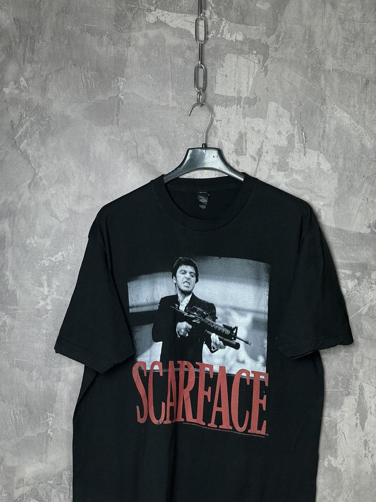 Other 🔥 T-Shirts Scarface Tony Montana Black Size L Movie 🔥 Size US L / EU 52-54 / 3 - 2 Thumbnail