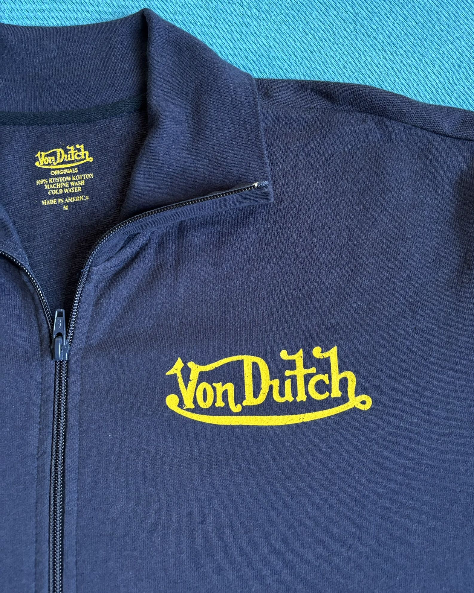 Japanese Brand Von Dutch zipper sweatshirt size M Size US M / EU 48-50 / 2 - 8 Thumbnail