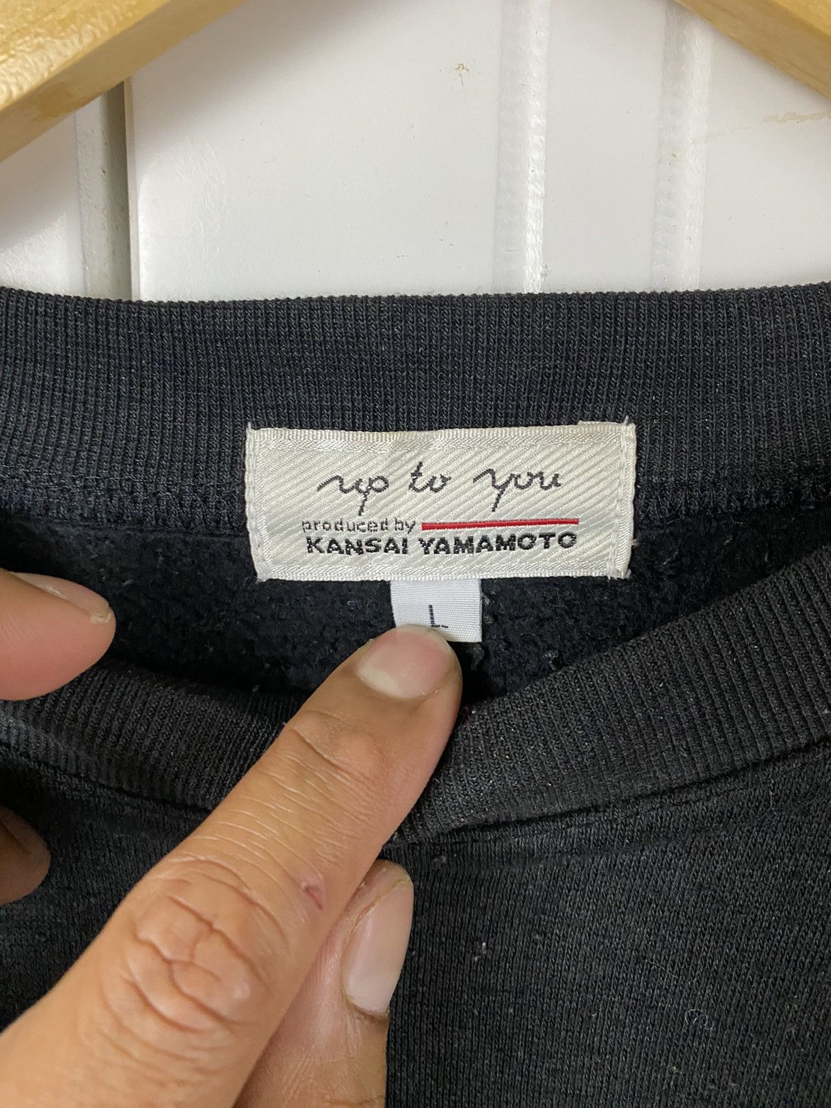 Japanese Brand × Kansai Yamamoto × Vintage Vintage Kansai Yamamoto Up To You Big Logo Size US L / EU 52-54 / 3 - 7 Thumbnail