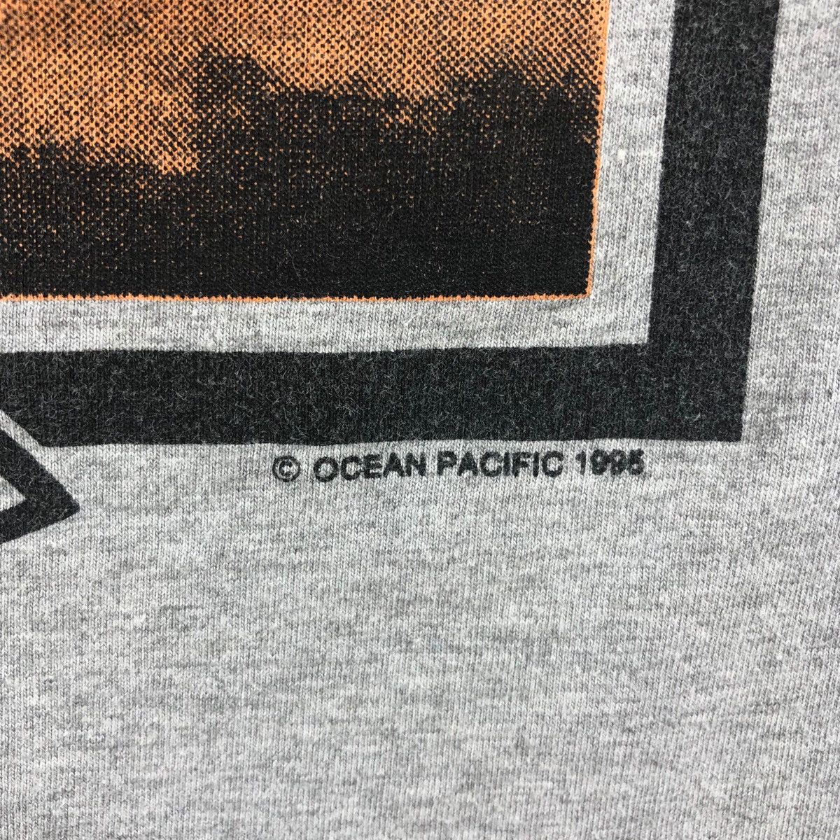 Ocean Pacific × Vintage Pick!! Vtg 1995 OCEAN PACIFIC Surfing Top Tee Tshirt Size US L / EU 52-54 / 3 - 9 Thumbnail