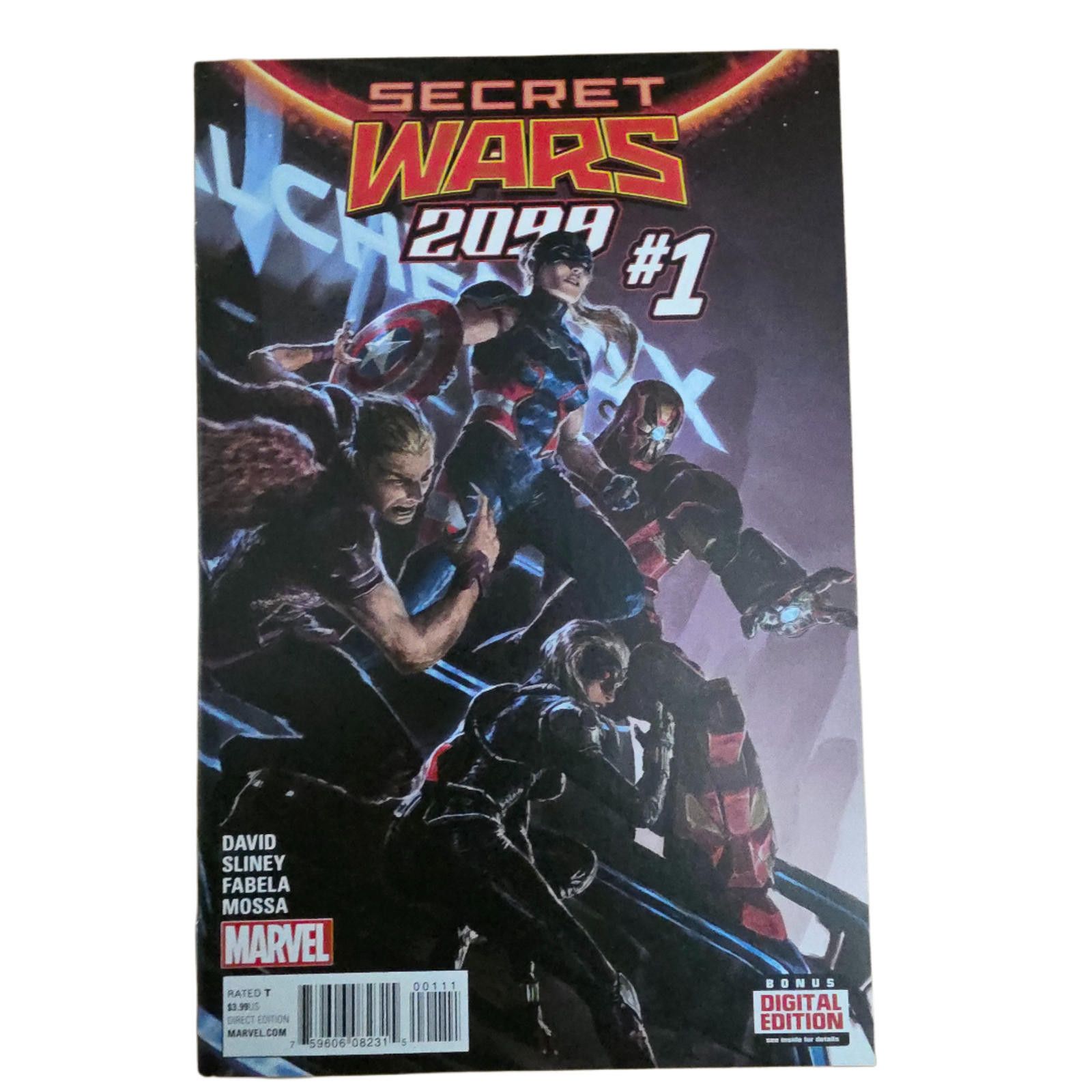 Marvel Comics Secret Wars 2099 #1 2015 Marvel Alternate Universe Comic (C) Size ONE SIZE - 1 Thumbnail